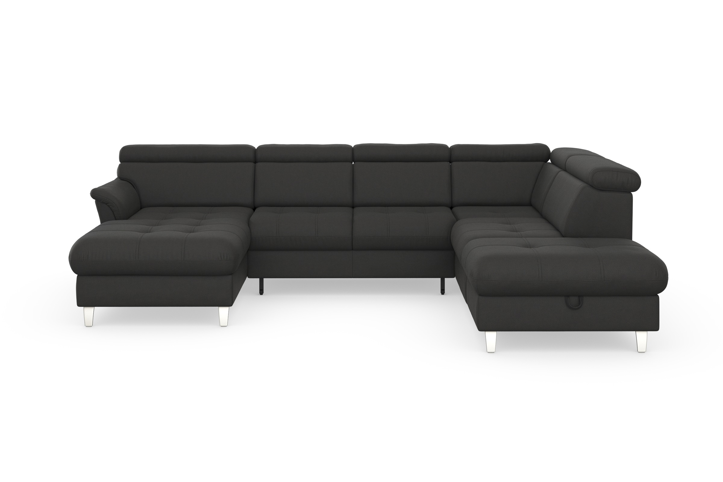 sit&more Wohnlandschaft »Marano U-Form«, inklusive Kopfteilverstellung, wah günstig online kaufen