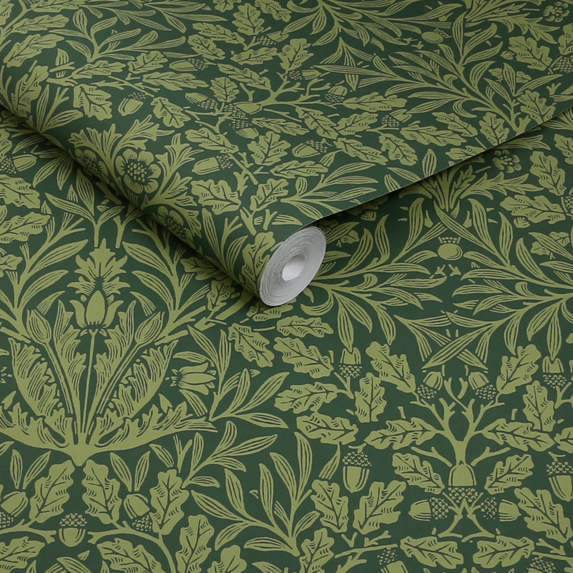 WILLIAM MORRIS AT HOME Vliestapete »Acorn Garden« Motiv glatt Design Tapete günstig online kaufen