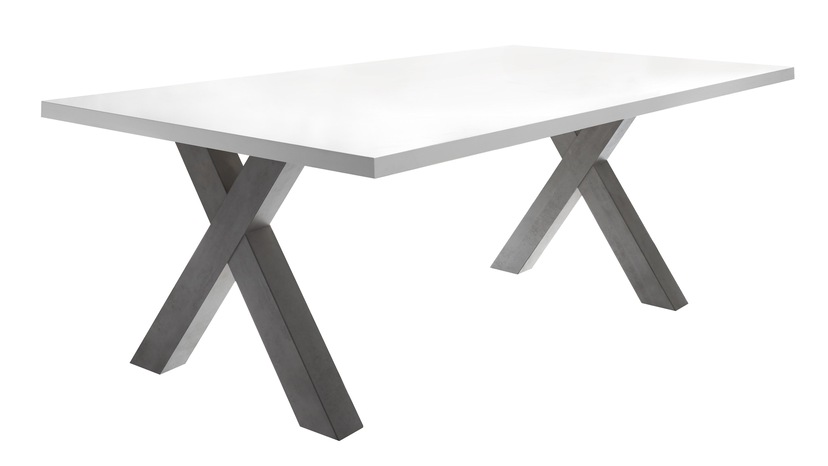 INOSIGN Esstisch »Dunja«, Tischplatte lackiert, Höhe hochglänzend 76 kaufen cm MDF Einlegetischplatte, auf Raten