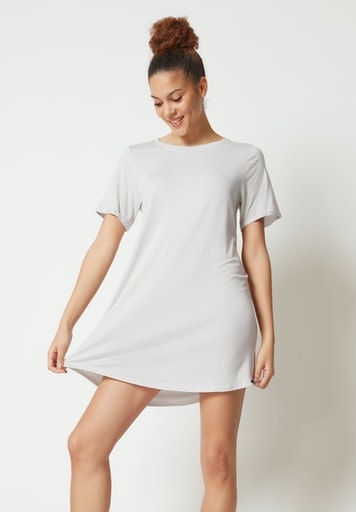 Skiny Sleepshirt »Night In Mix & Match«, im dezenten Ringel-Look