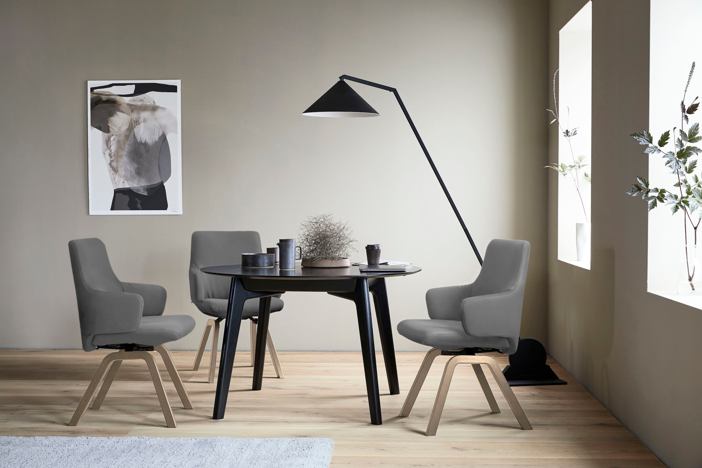 Stressless® Polsterstuhl »Laurel« () Low Back mit Armlehne, Größe L, mit sc günstig online kaufen