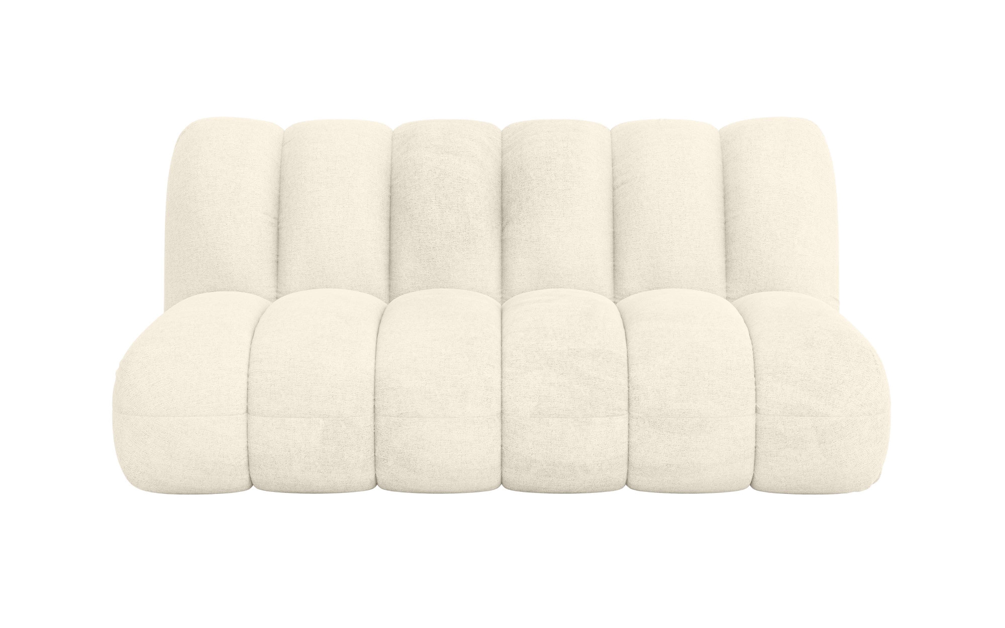 LeGer Home by Lena Gercke 2,5-Sitzer »Priya Designersofa, moderne Steppung, auch in Bouclé«, gemütlich und modern, B/T/H: 185/108/84 cm