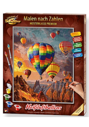 Schipper Malen nach Zahlen »Meisterklasse Premium - Heißluftballons«, Made in Germany kaufen