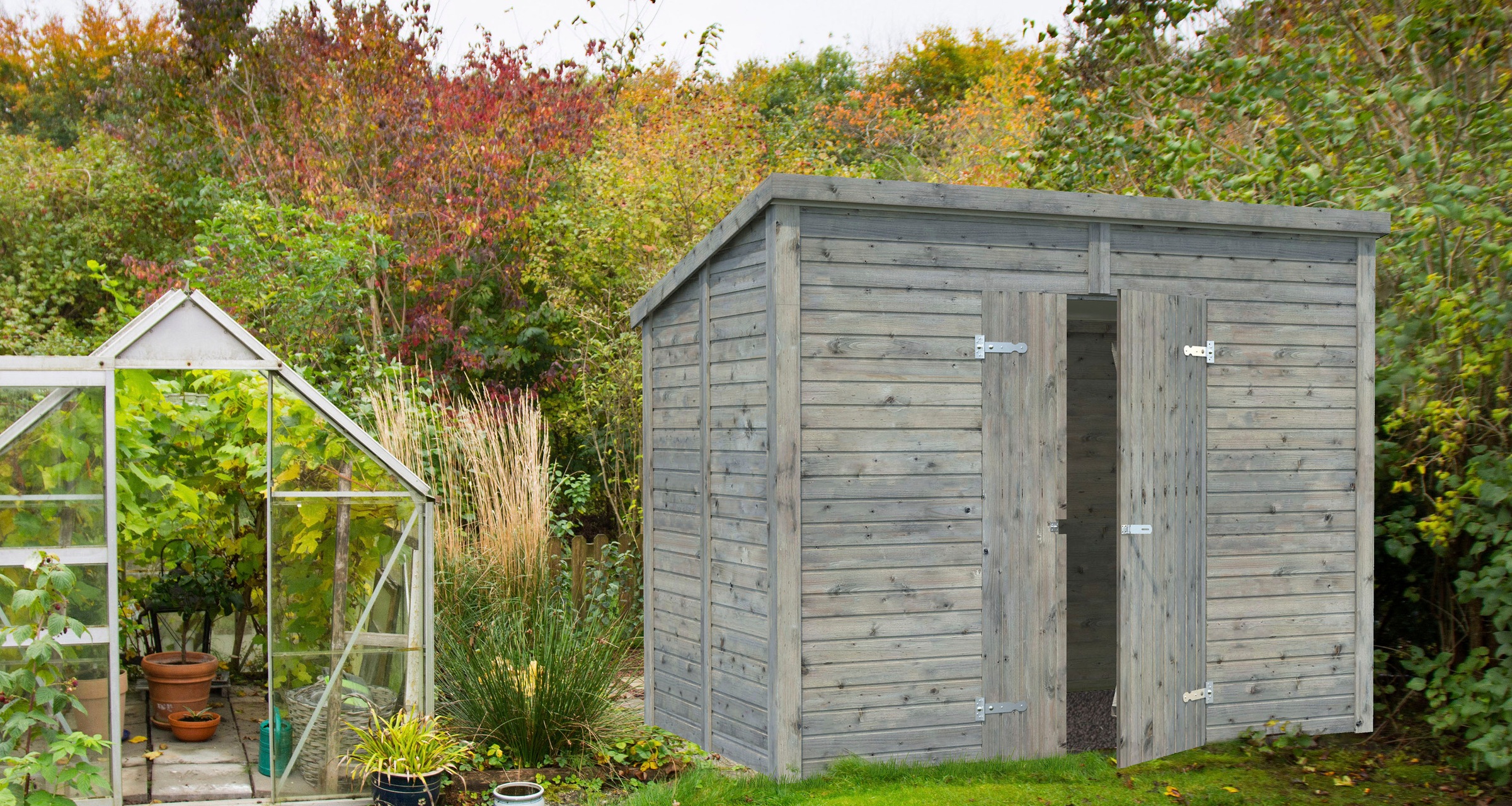 Palmako Gerätehaus »Leif«, grau