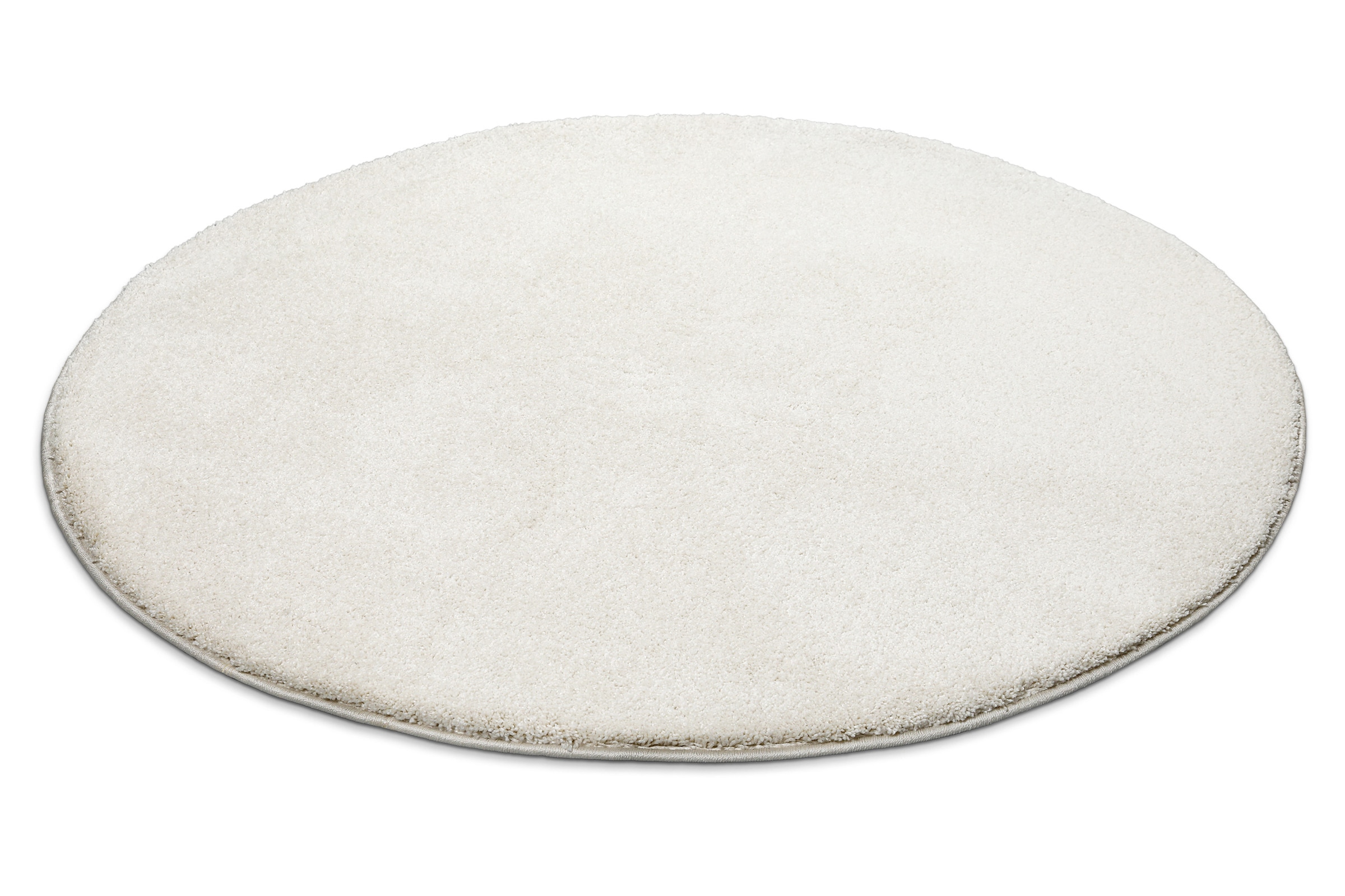 Wecon home Basics Teppich »Nova«, rund, 25 mm Höhe, Kurzflor Teppich, geweb günstig online kaufen