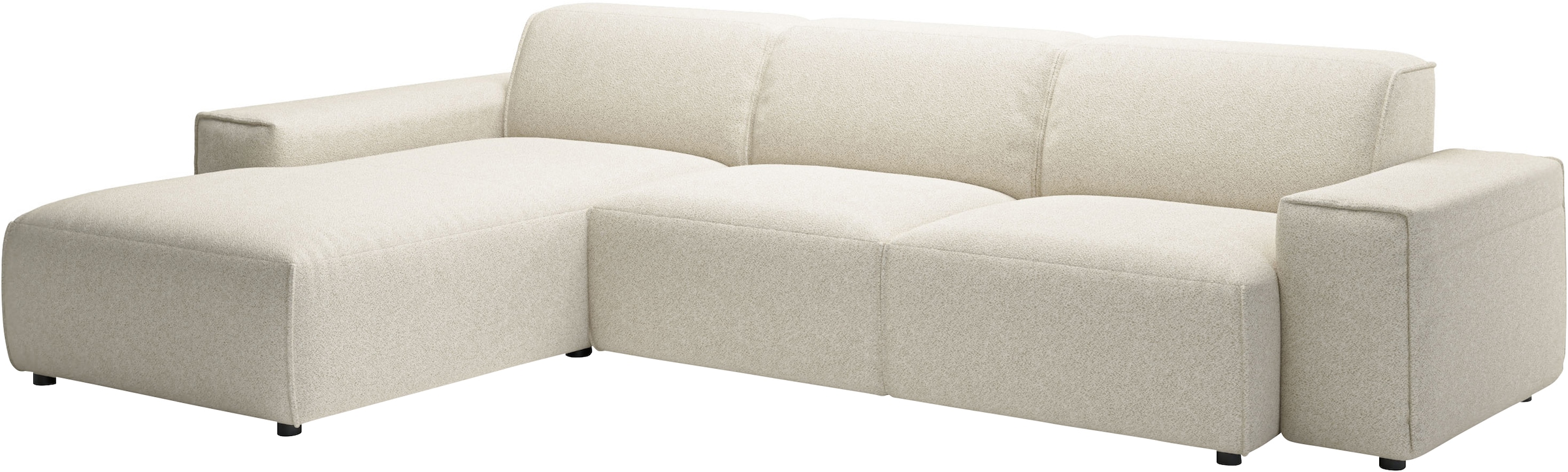 andas Ecksofa »Glimminge auch in Breitcord, Feincord, Bouclé + Easy care-Bezug«, L-Form, Breite 294, Zierkissen