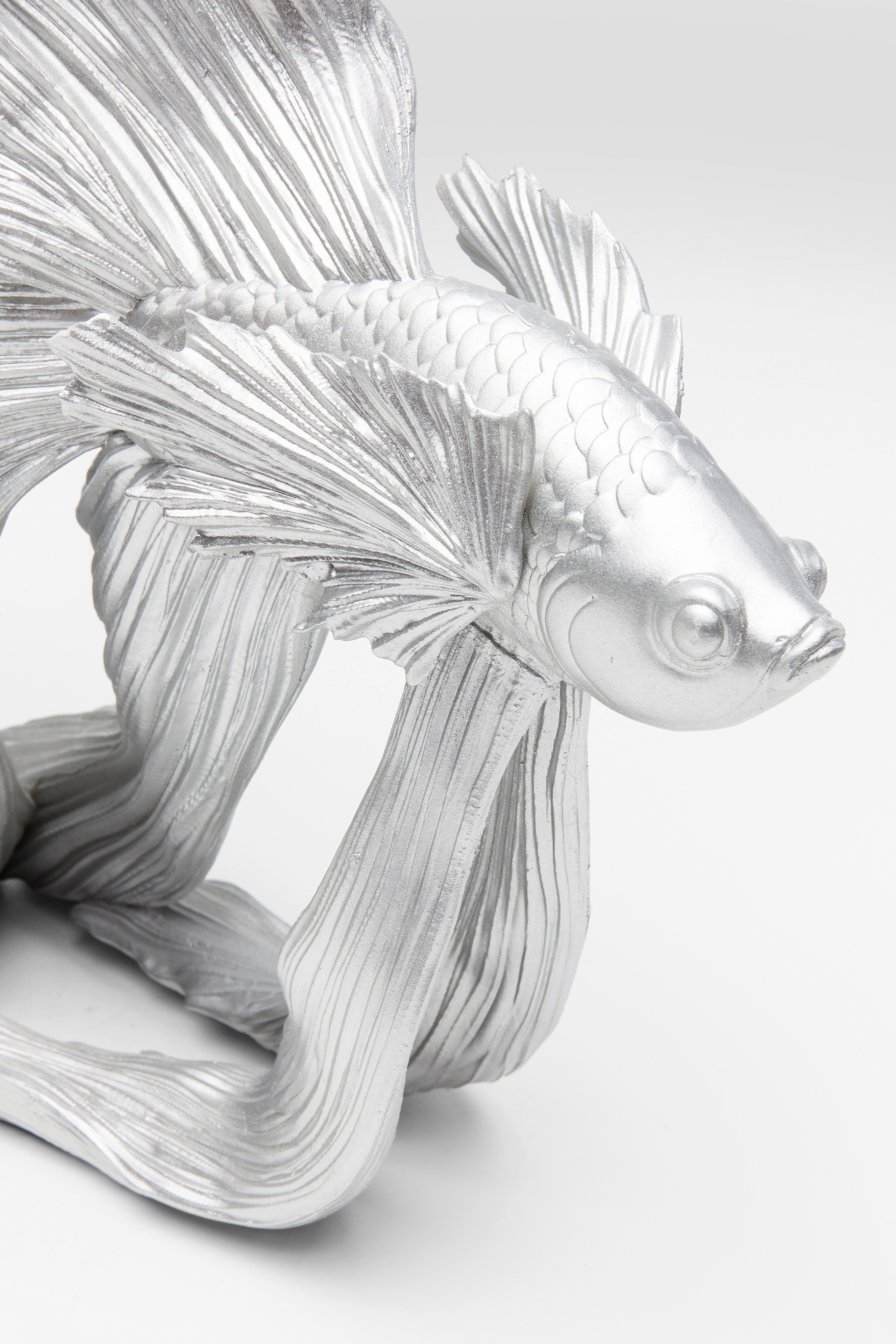 Kare Design Dekofigur »Betta Fish Silber Klein«