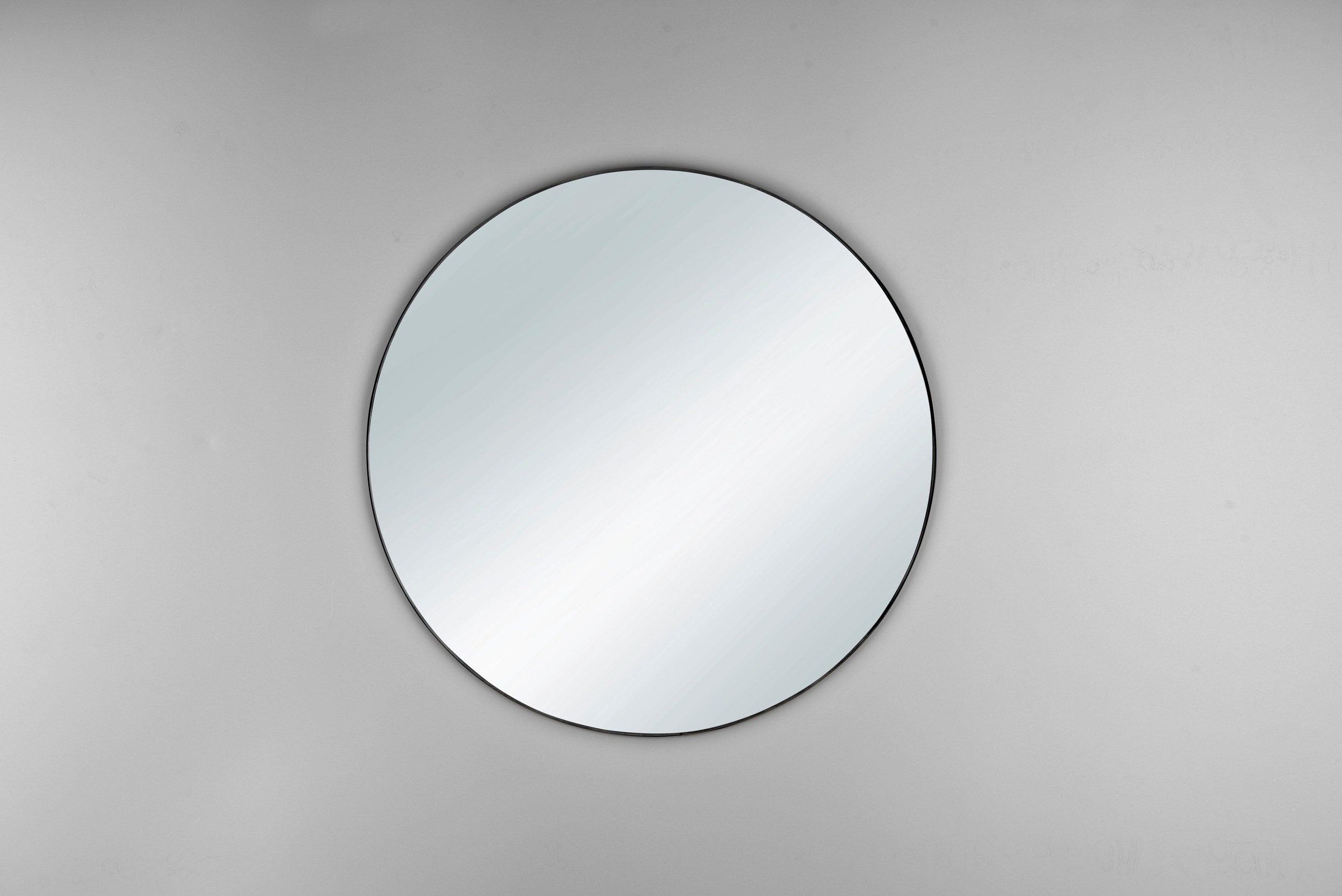 MIRRORS AND MORE Dekospiegel »Mila« Wandspiegel, rund, Ø 50 cm, lackiertes günstig online kaufen