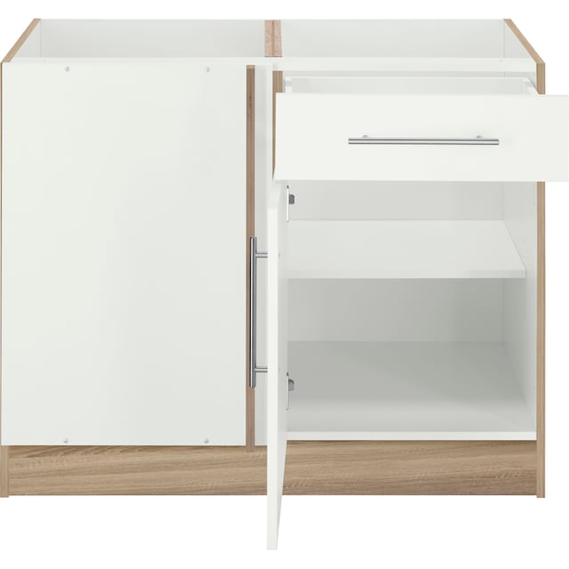 wiho Küchen Eckunterschrank »Cali«, 100 cm breit, Planungsmaß 110 cm, ohne  Arbeitsplatte online kaufen