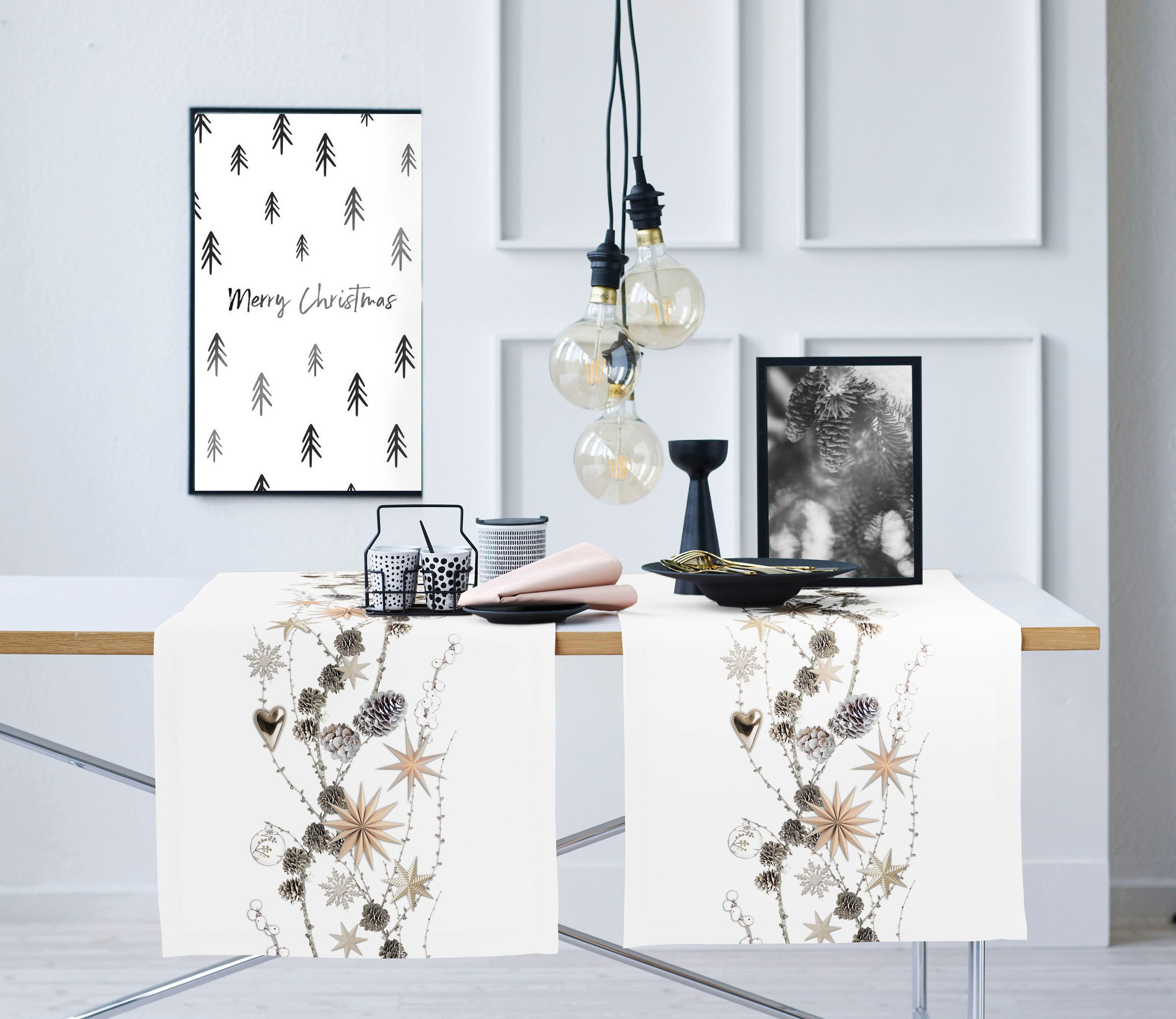 APELT Tischläufer »6204 WINTERWELT, Weihnachtsdeko, Weihnachten«, (1 St.), günstig online kaufen