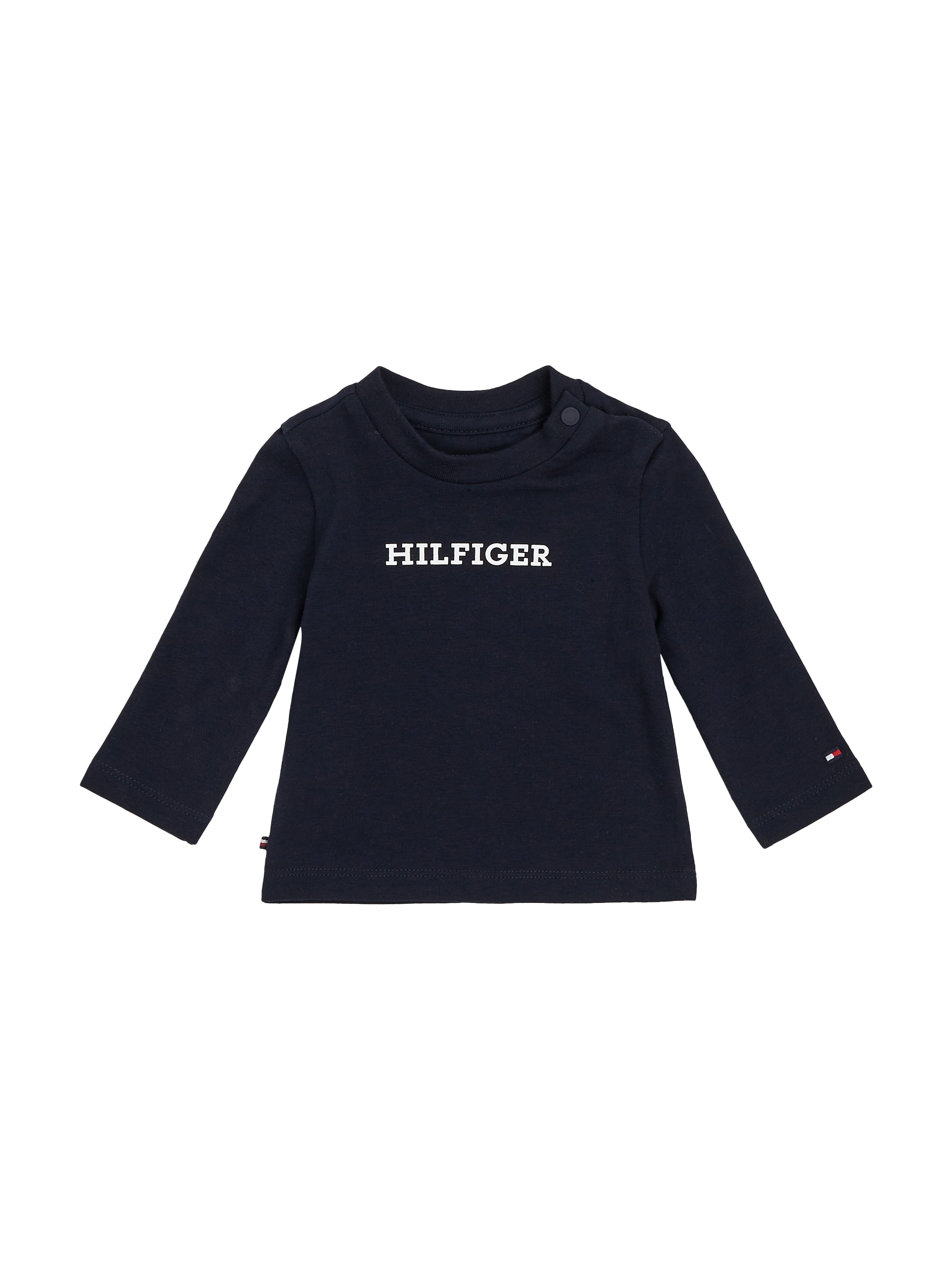 »BABY TEE mit Langarmshirt online Logo- Tommy L/S«, Hilfiger Flag Hilfiger bestellen & Schriftzug MONOTYPE