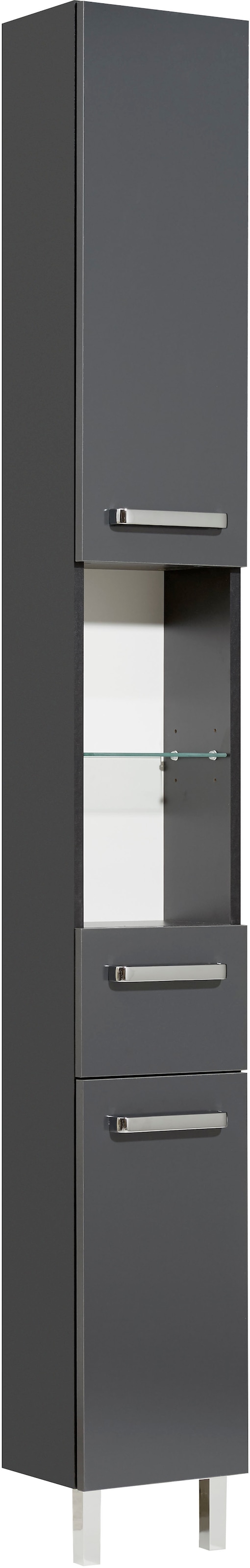 Saphir Badmöbel-Set »Quickset 311 5-teilig, Waschbeckenunterschrank und LED-Spiegelschrank« Set, 5 Stk. tlg.