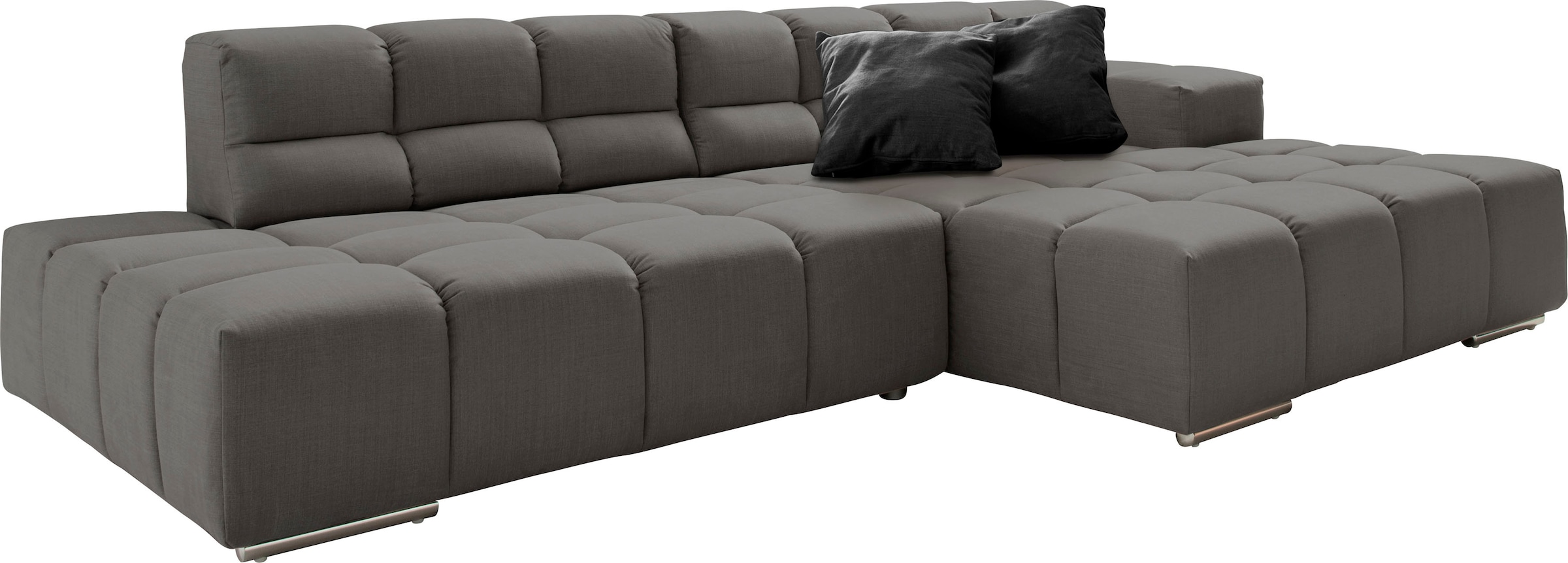 designwerk Ecksofa »Temple, Designsofa trifft hohen Sitzkomfort, L-Form« mi günstig online kaufen