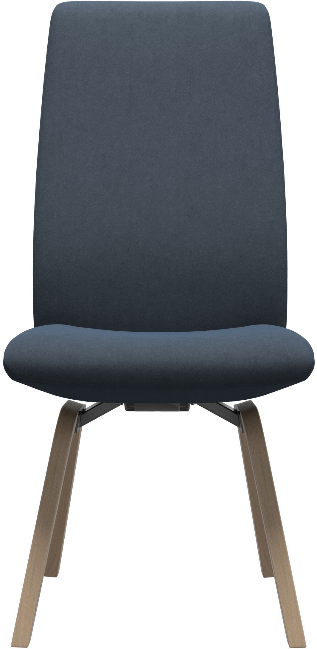 Stressless® Polsterstuhl »Laurel«, Microfaser DINAMICA, High Back, Größe L, mit schräggestellten Beinen in Eiche natur