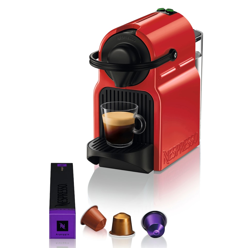Nespresso Kapselmaschine »XN1005 Inissia von Krups«, Kaffeemenge einstellbar, inkl. Willkommenspaket mit 14 Kapseln