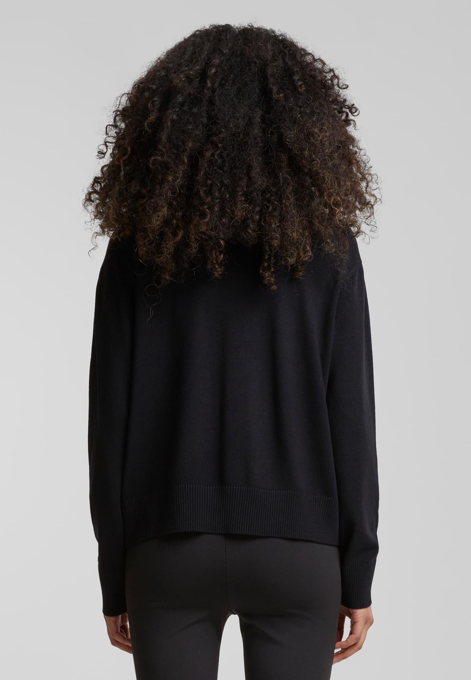 URBAN CLASSICS Rundhalspullover »Urban Classics Damen Ladies Knitted Roundneck Sweater« 1 Stk.