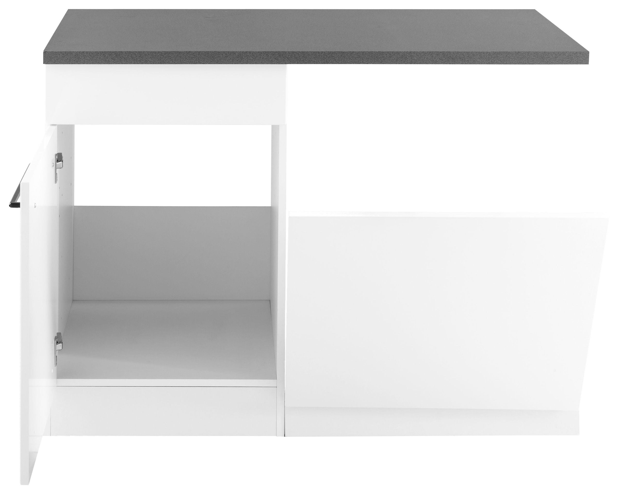 KOCHSTATION Spülenschrank »KS-Tulsa«, 110 cm breit, inkl. Tür/Sockel für Einbaugeschirrspüler, Metallgriff