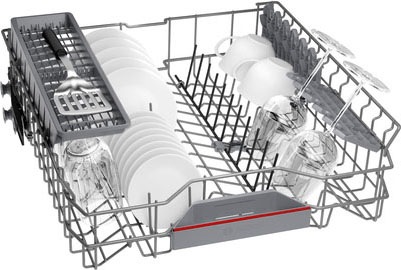 BOSCH teilintegrierbarer Geschirrspüler »SMI4HAS48E«, Serie 4, SMI4HAS48E, 13 Maßgedecke