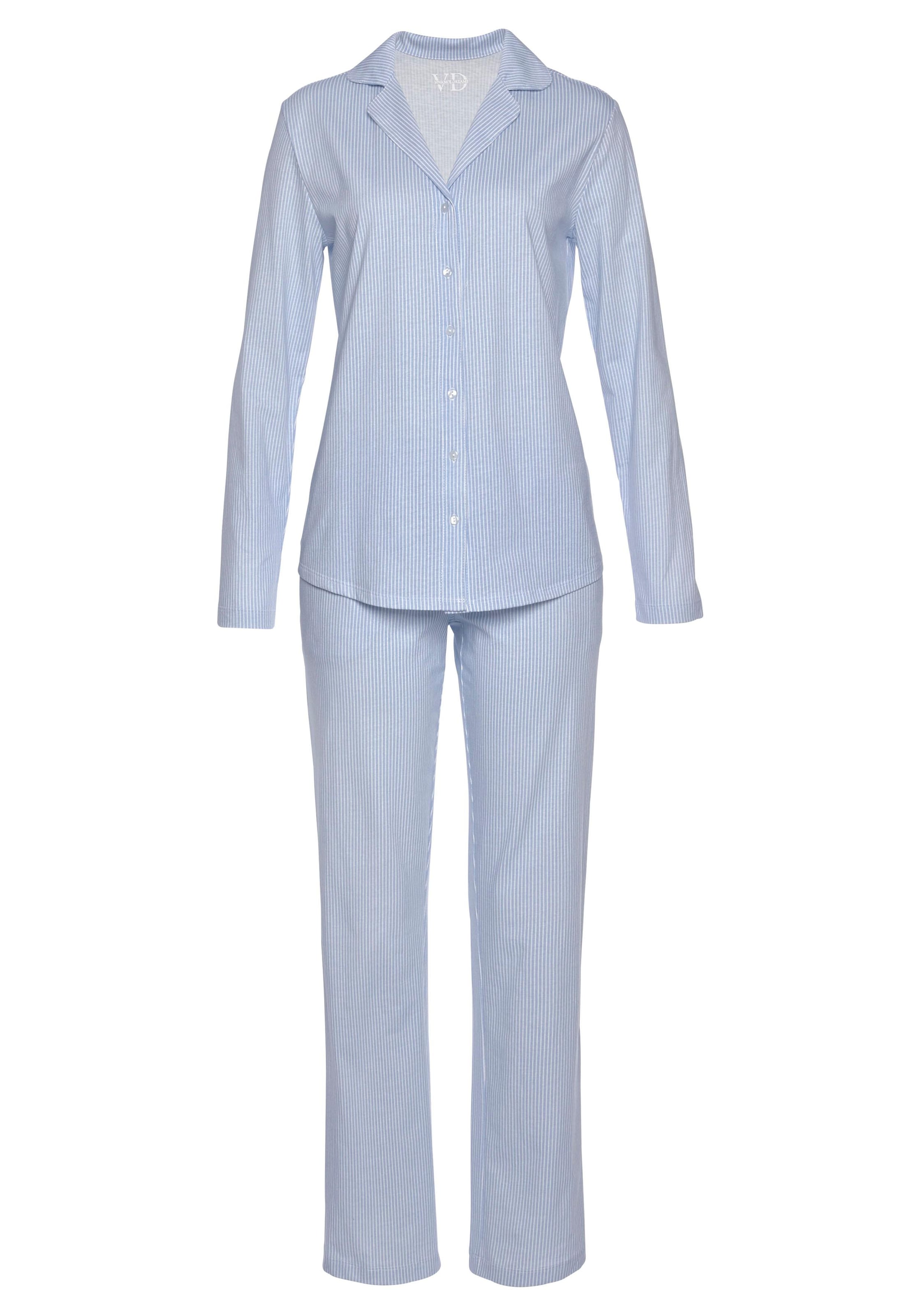 Dreams Vivance Muster Pyjama, mit feinem