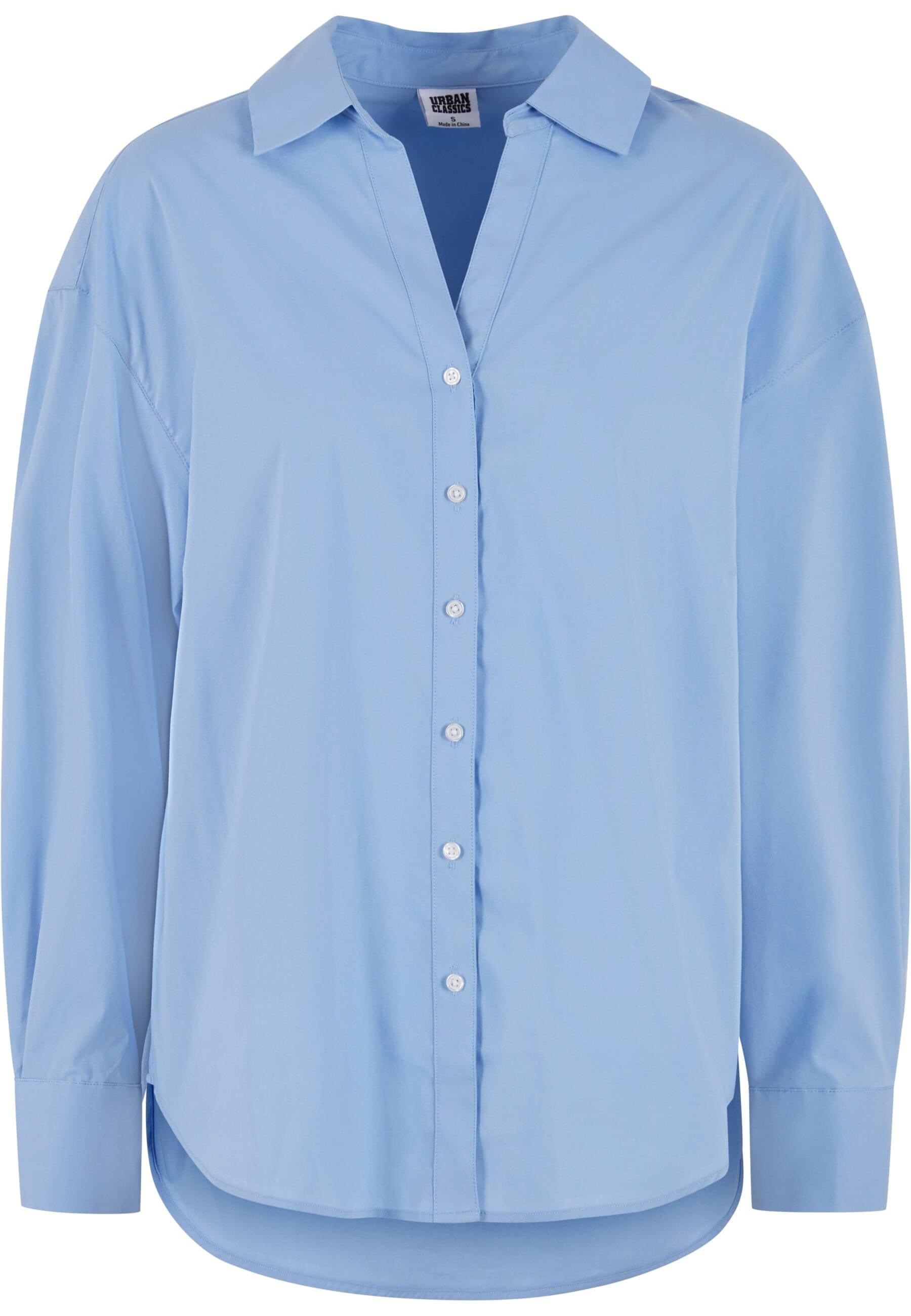 URBAN CLASSICS Klassische Bluse »Urban Classics Ladies Oversized Cotton Blouse«