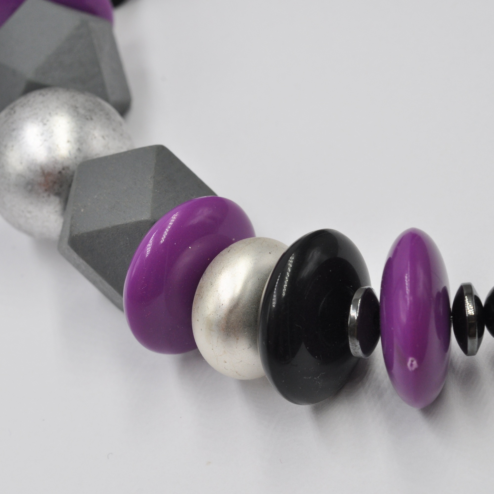 Steuer Collierkettchen »aus verschiedenen Materialien und Hämatit«