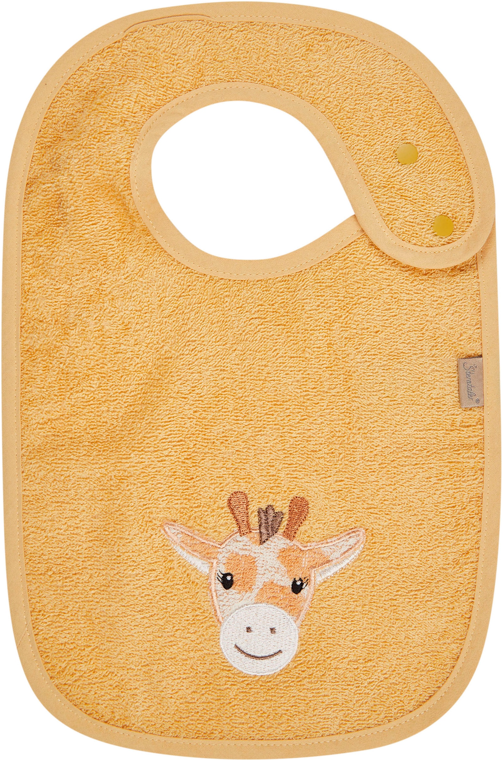 Sterntaler® Lätzchen »Druckknopf Giraffe Kaya«