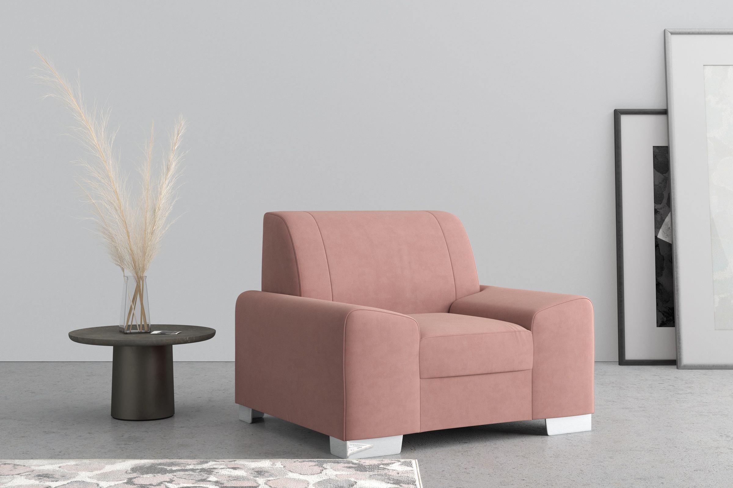 DOMO collection Sessel »Anzio«, wahlweise mit Federkern
