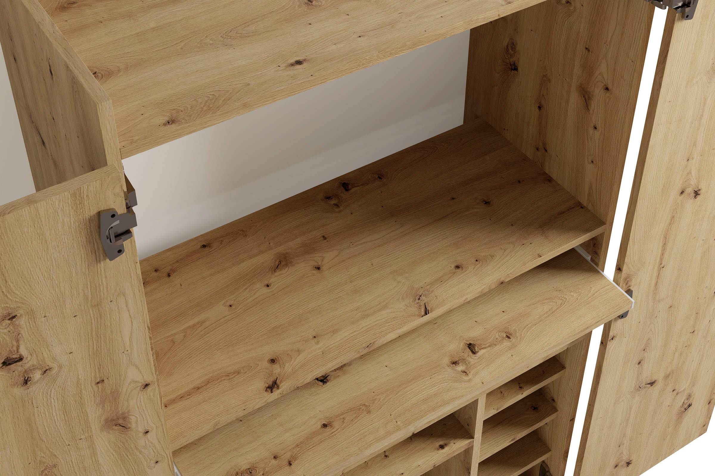 byLIVING Sekretär »Janne«, platzsparende Arbeitslösung für den Wohnraum mit viel Stauraum