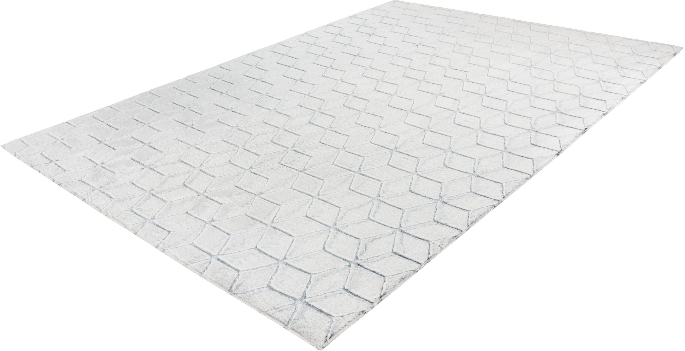 calo-deluxe Teppich »Jardan-1000«, rechteckig, 20 mm Höhe, besonders weich durch Microfaser, Wohnzimmer