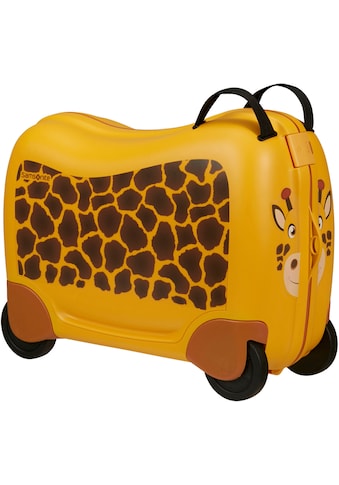 Kinderkoffer »Dream2Go Ride-on Trolley, Giraffe«, 4 Rollen