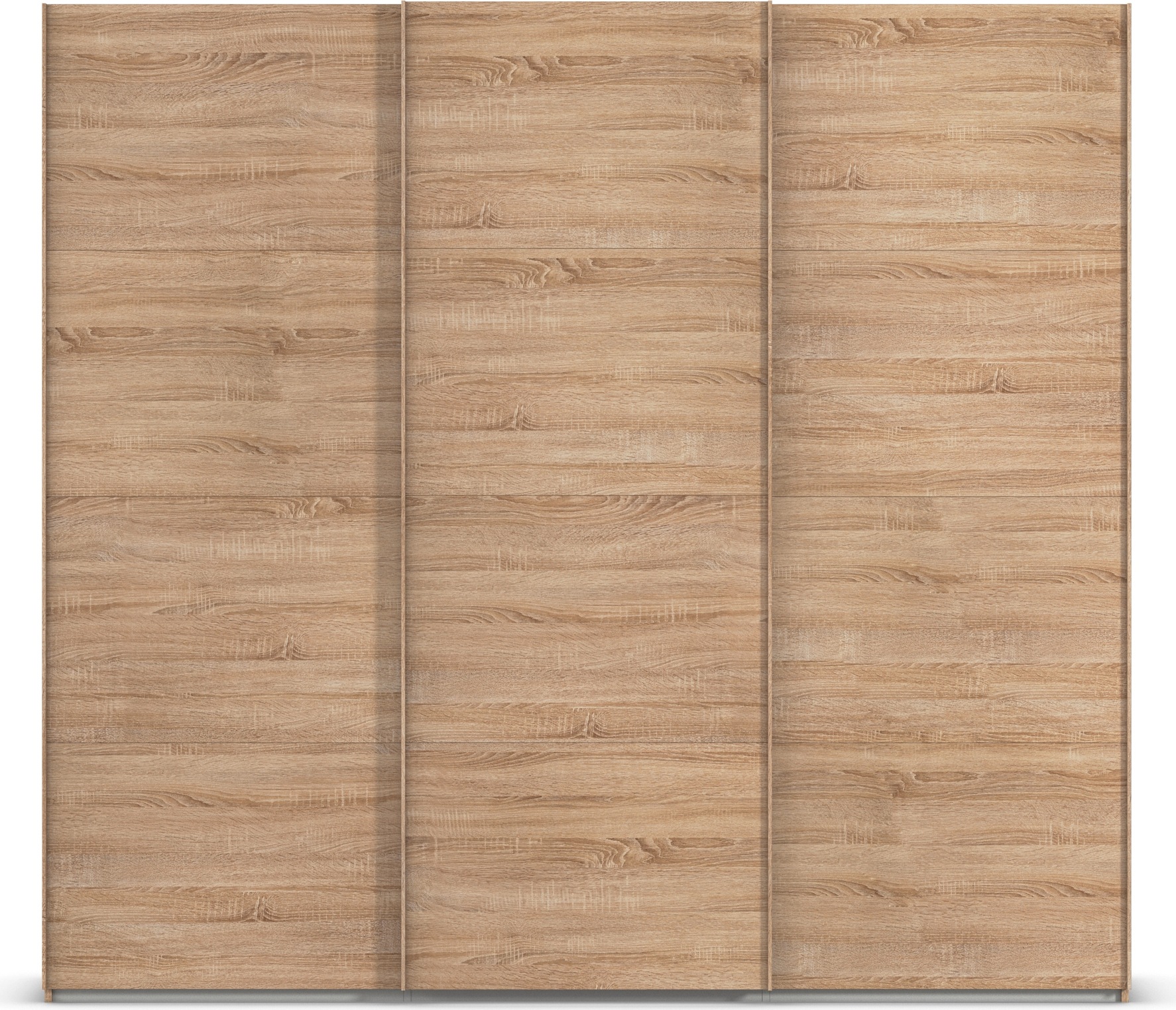 rauch Schwebetürenschrank »Kleiderschrank Schrank Garderobe Schlafzimmerschrank EVELYN«, in elegantem Stil, in 5 Breiten, Griffe in Korpusfarbe MADE IN GERMANY