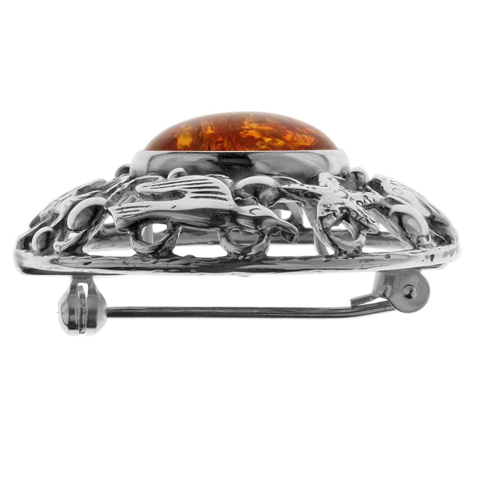 OSTSEE-SCHMUCK Brosche »Ostsee-Schmuck Brosche Fischland 36x30 mm«