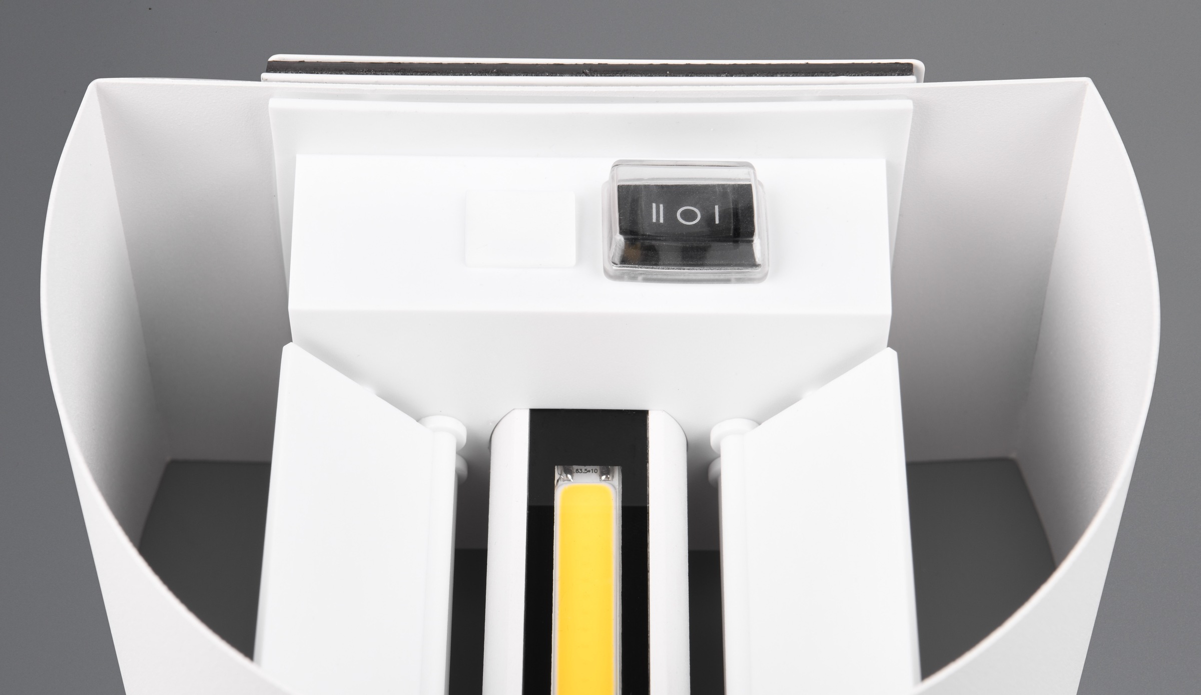 REALITY Leuchten LED Wandleuchte »TALENT, LED Wandlampe mit Magnet Wandhalterung, up-and-down Licht IP44«, 2 flammig, Leuchtmittel LED-Board | LED fest integriert, Bewegungsmelder Dämmerungssensor Akkubetrieb USB-Anschluss Schalter