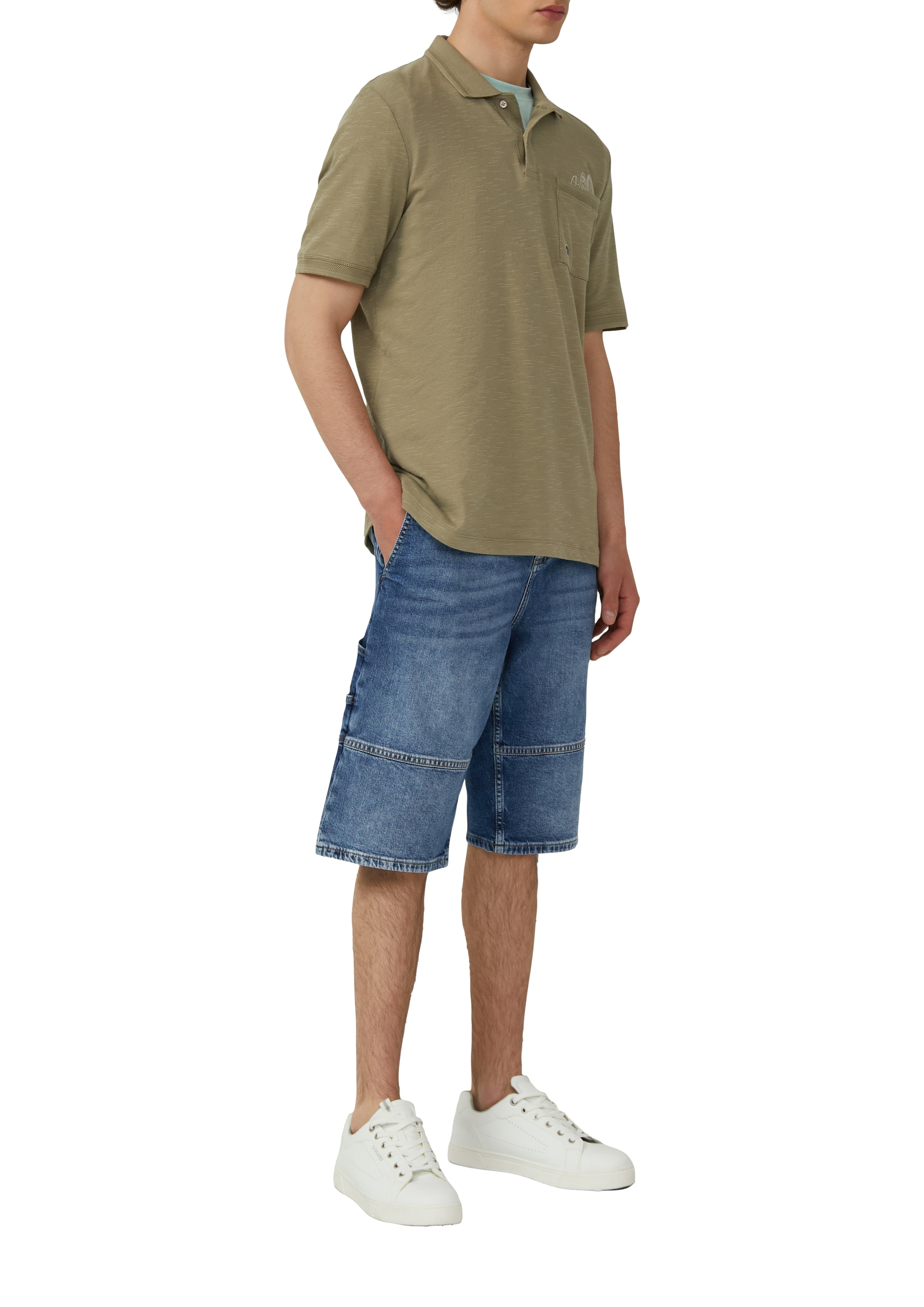 s.Oliver Bermudas, aus Denim/Jeans mit Stretch