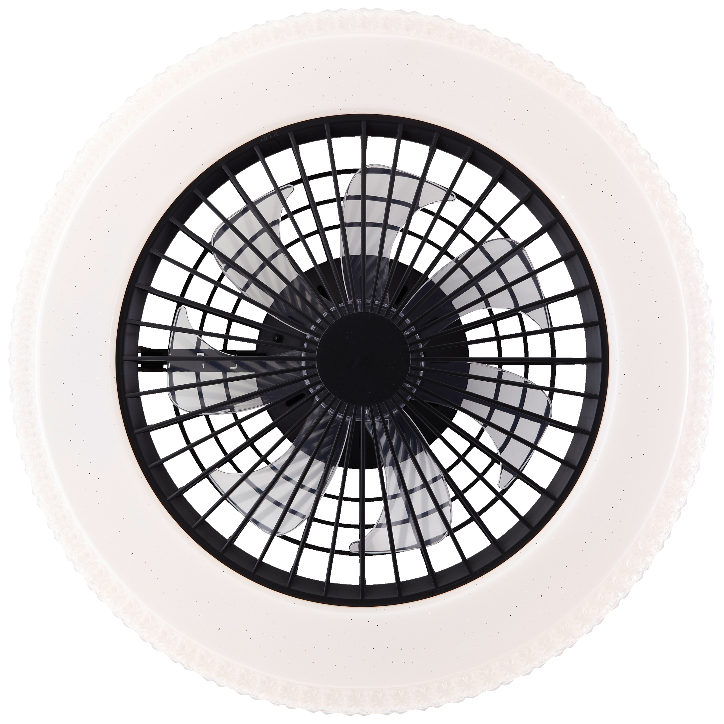 Brilliant LED Deckenleuchte »Badria«, mit Ventilator, 49 cm, digitales RGB, 4700 lm, dimmbar, 3000-6500 K