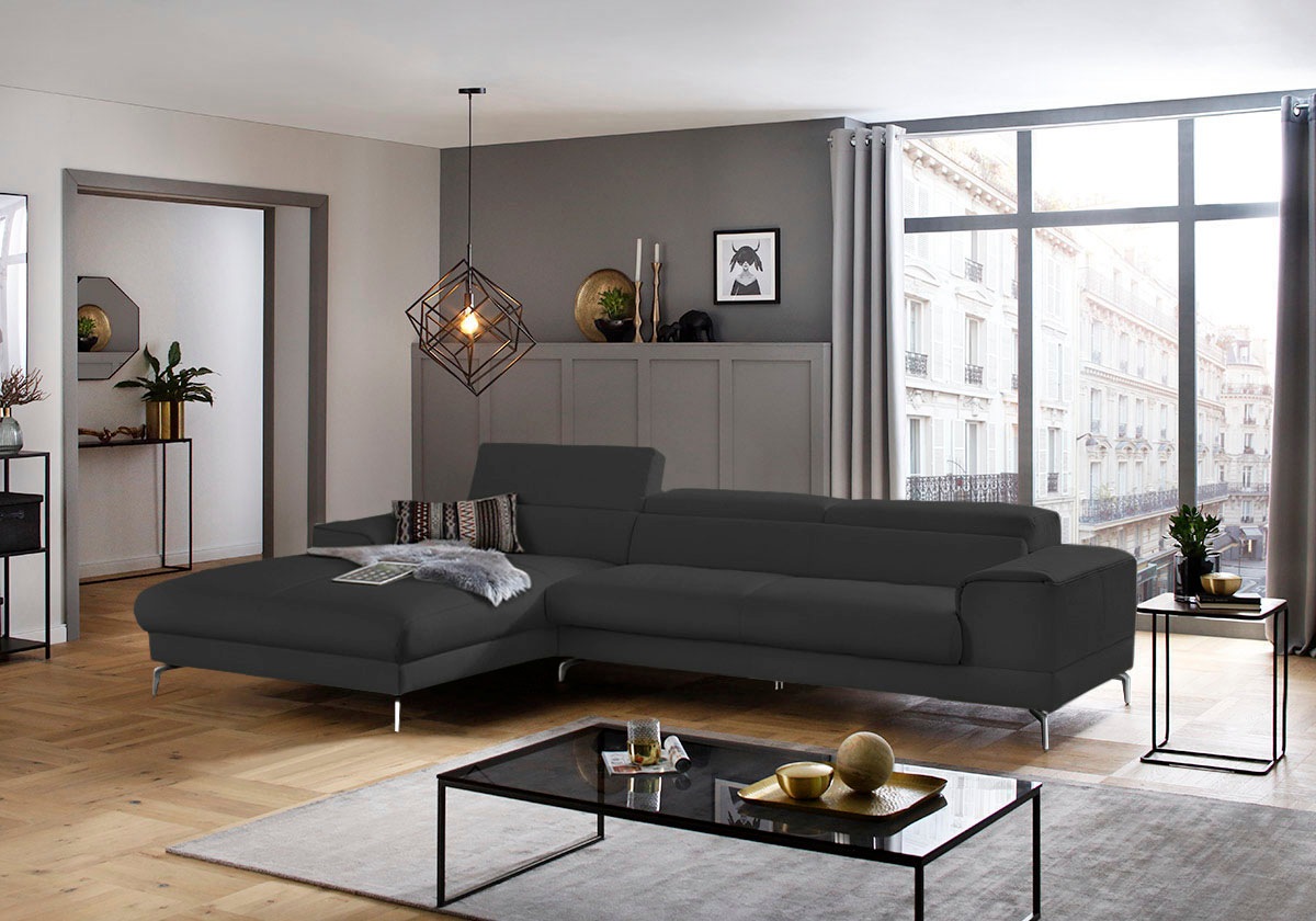W.SCHILLIG Ecksofa »piedroo, Designsofa mit tollem Sitzkomfort, elegant und günstig online kaufen