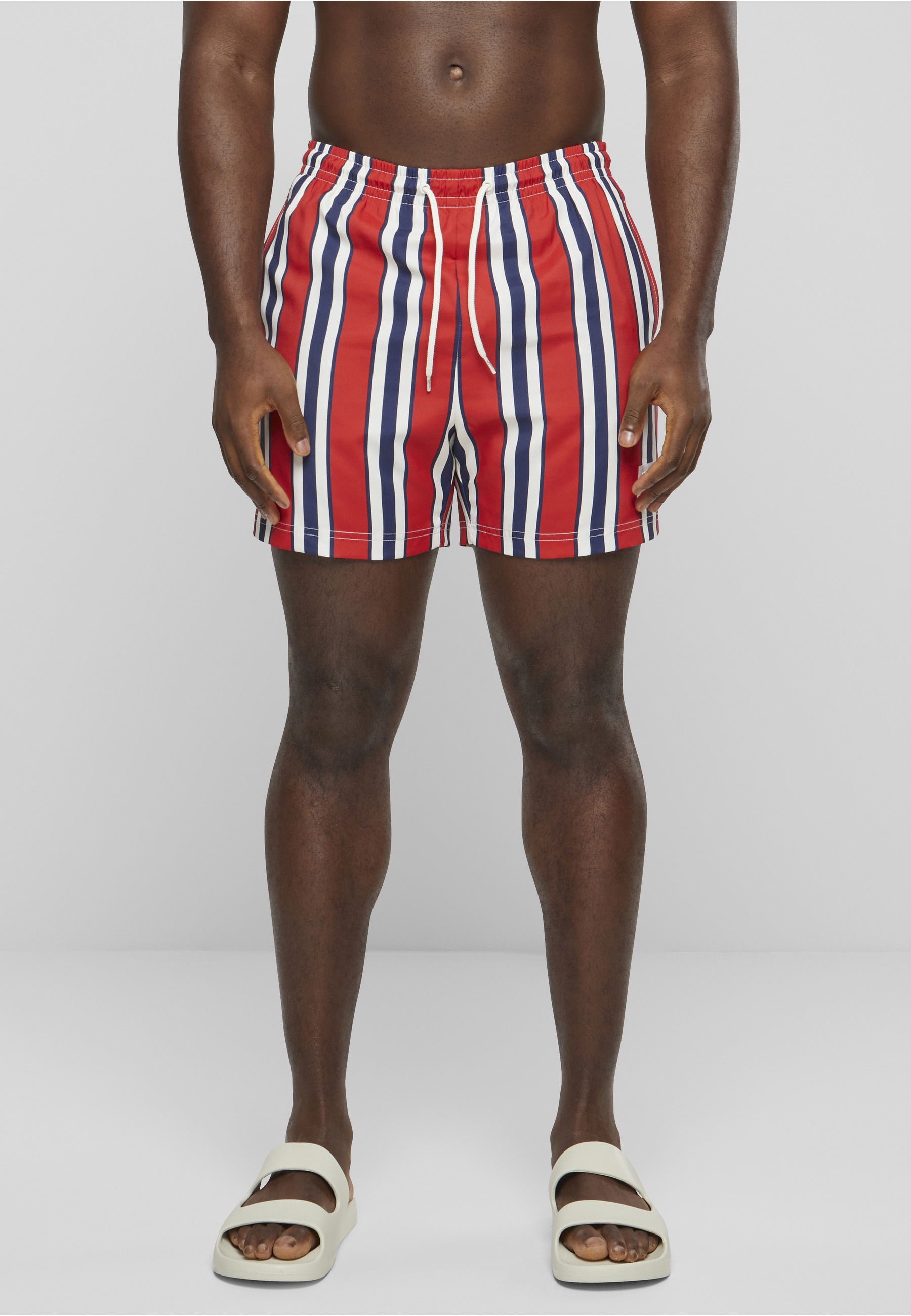 Karl Kani Badeshorts »Karl Kani Herren KM-SW013-051-1 Retro Striped Swim Shorts«