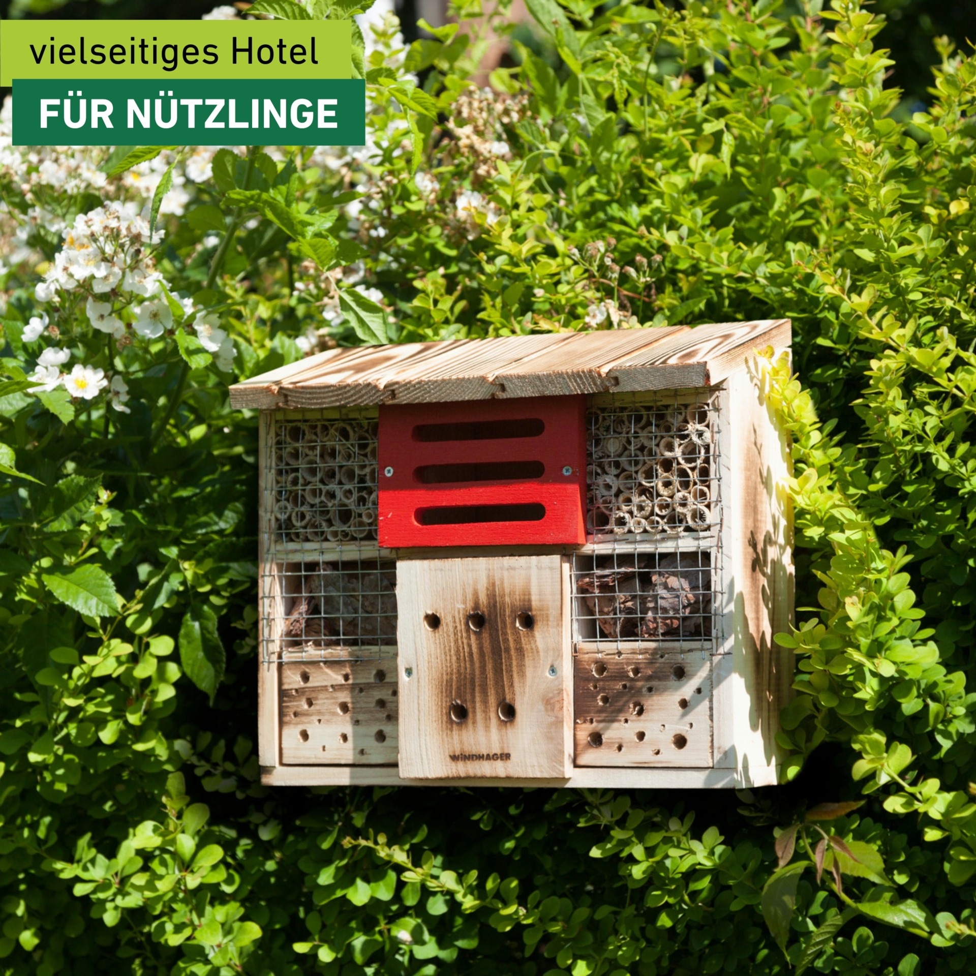 Windhager Insektenhotel »Zur Linde« BxTxH: 30x14x28 cm