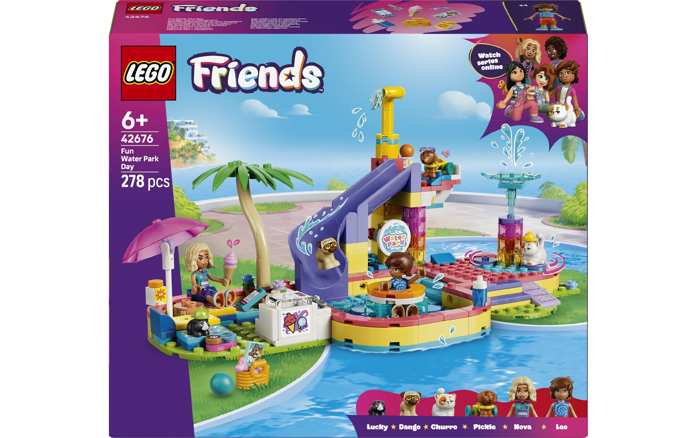 LEGO® Konstruktionsspielsteine »Lustiger Tag im Wasserpark (42676), LEGO Friends« Made in Europe