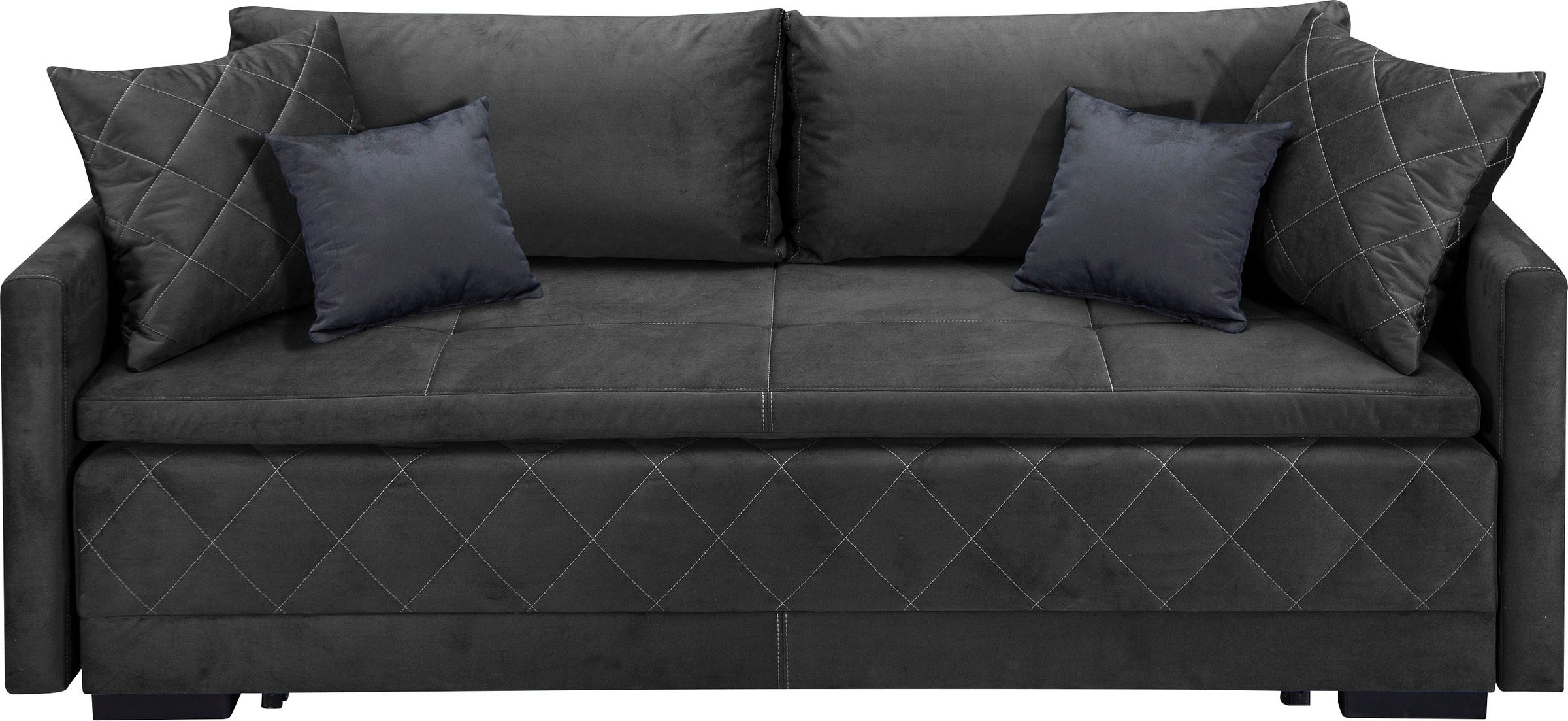 Home affaire Schlafsofa »Potsdam« mit Boxspringaufbau, Bettfunktion & Bettk günstig online kaufen