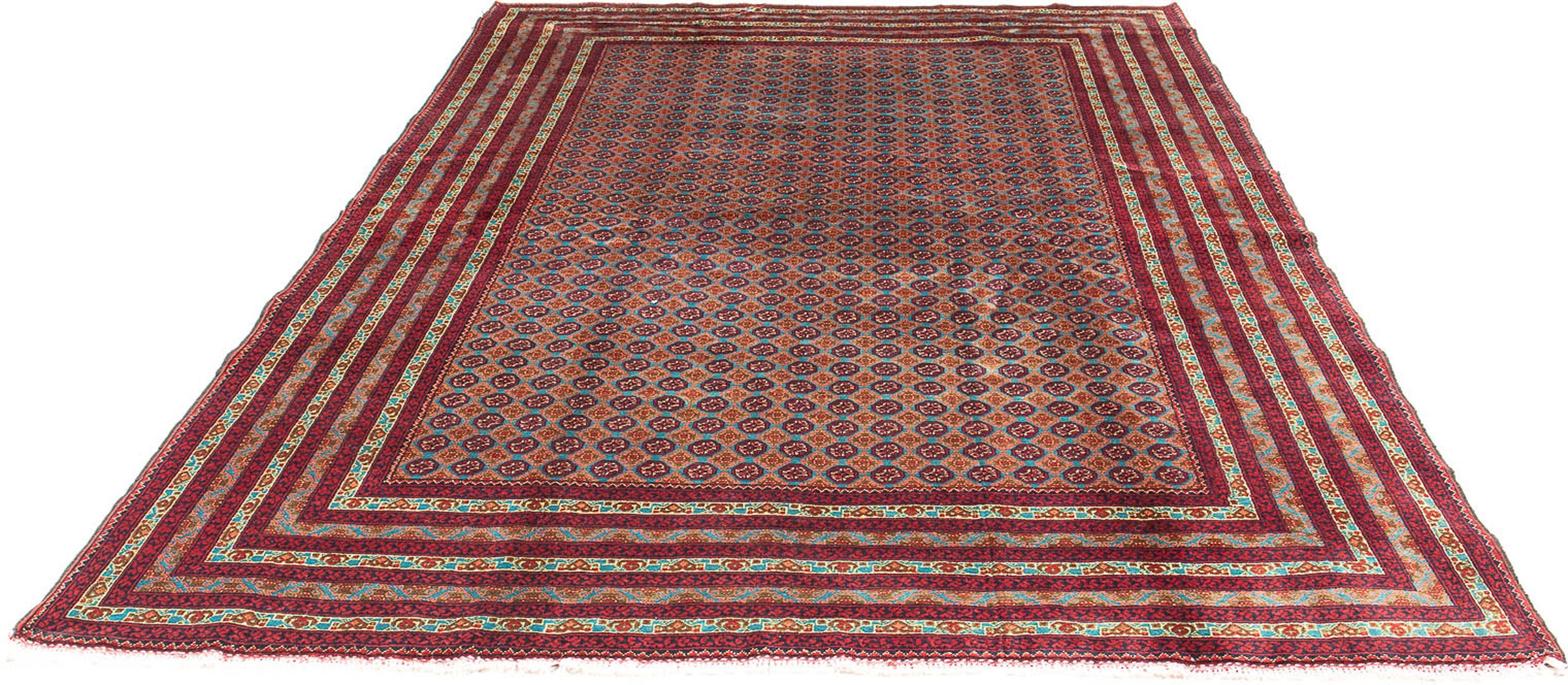 morgenland Orientteppich »Afghan - Buchara - 288 x 198 cm - mehrfarbig«, re günstig online kaufen