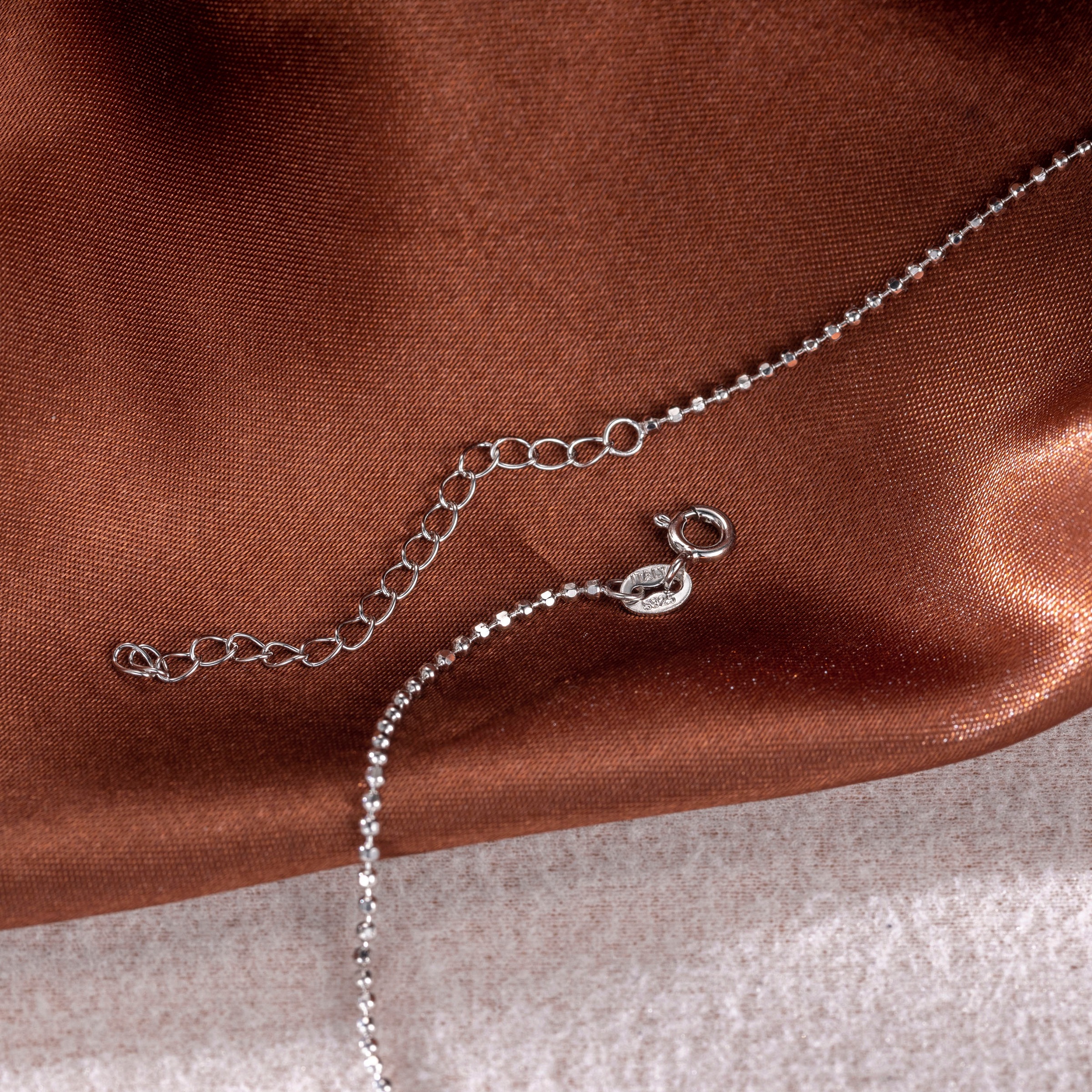 Firetti Silberkette »Schmuck Geschenk Silber 925 Armband Kette Fußkette Bauchkette Kugeln«, in verschiedenen Längen erhältlich