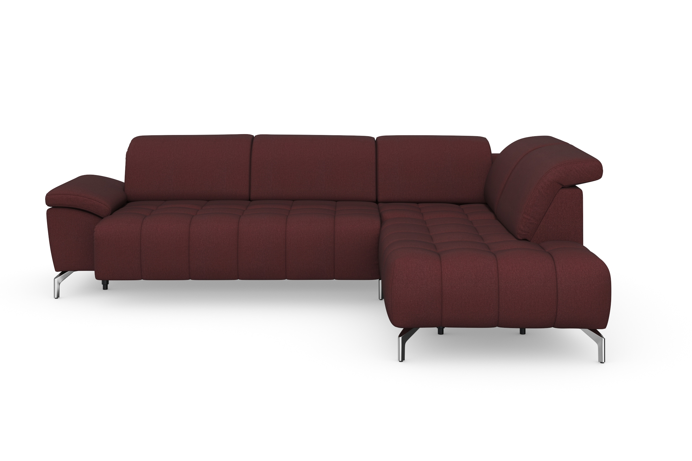 sit&more Ecksofa »Cool L-Form«, wahlweise mit Kopfteilverstellung und Vorzi günstig online kaufen