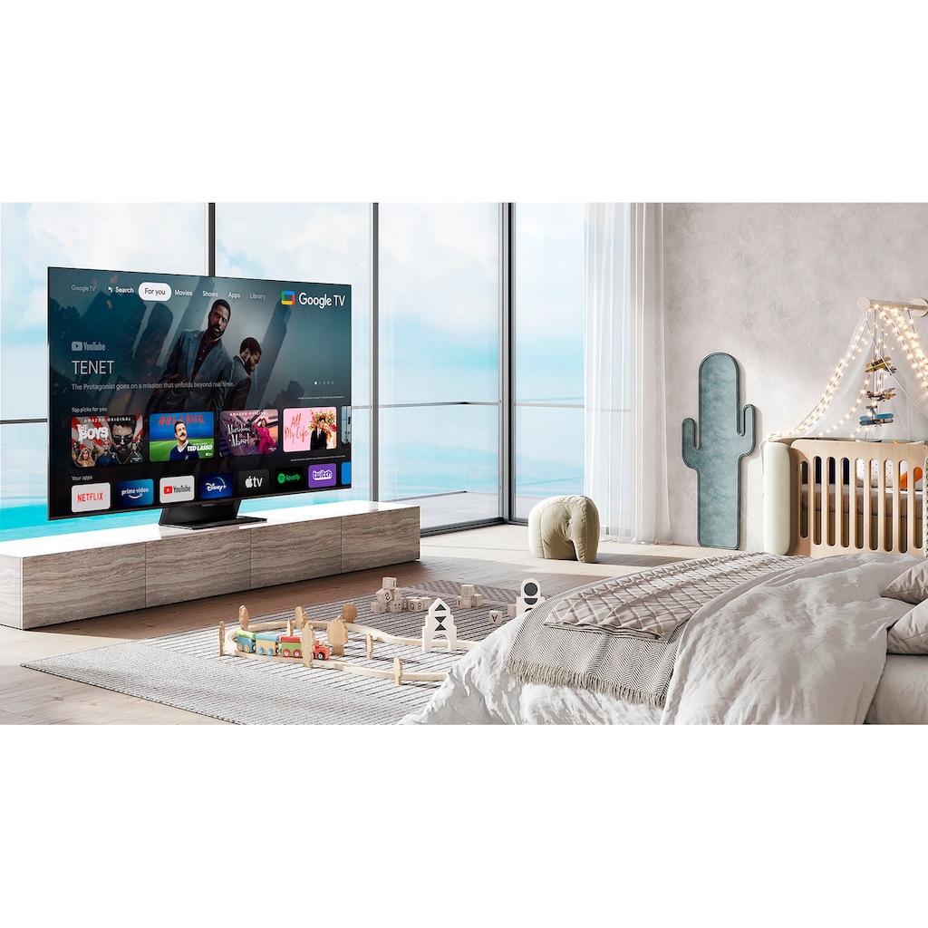 TCL QLED Mini LED-Fernseher »75C835X2«, 189 cm/75 Zoll, 4K Ultra HD, Google TV-Smart-TV
