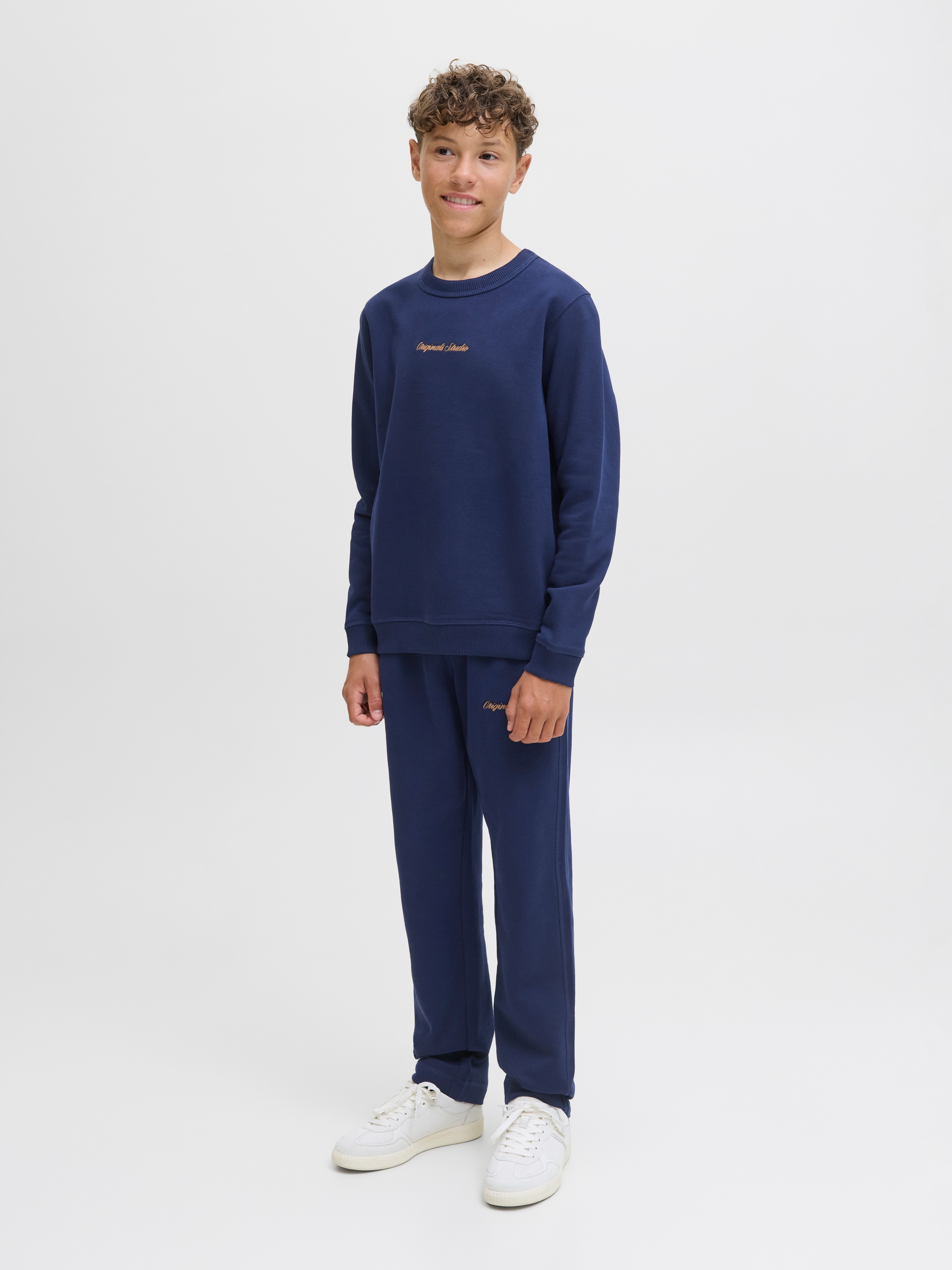 Jack & Jones Junior Sweatshirt »JORNORREBRO EMB SWEAT CREW NOOS JNR«