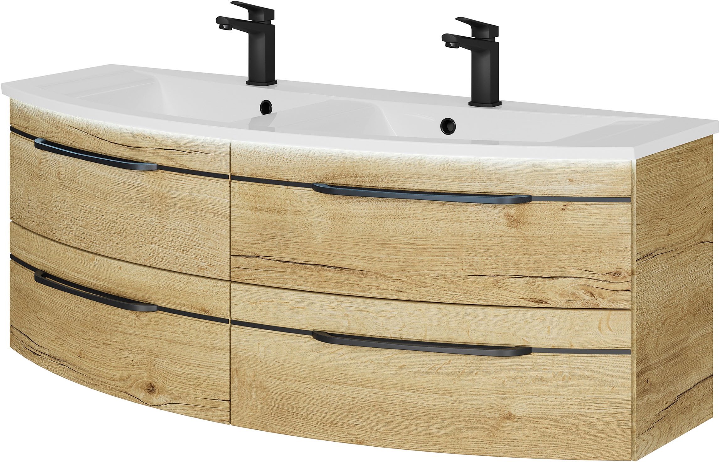 Saphir Waschtisch »Serie 7045 Mineralmarmor-Waschtisch und Unterschrank, 13 günstig online kaufen