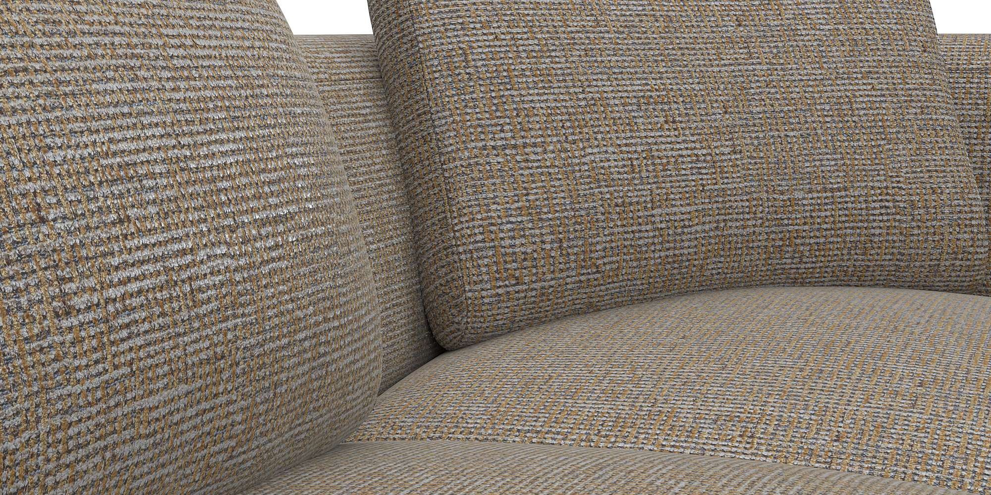 FLEXLUX Ecksofa »Torino, rund, L-Form, Sofa-Ecke mit Ottomane«, Modernes, organisches Sofa-Design, Kaltschaum, Wellenunterfederung