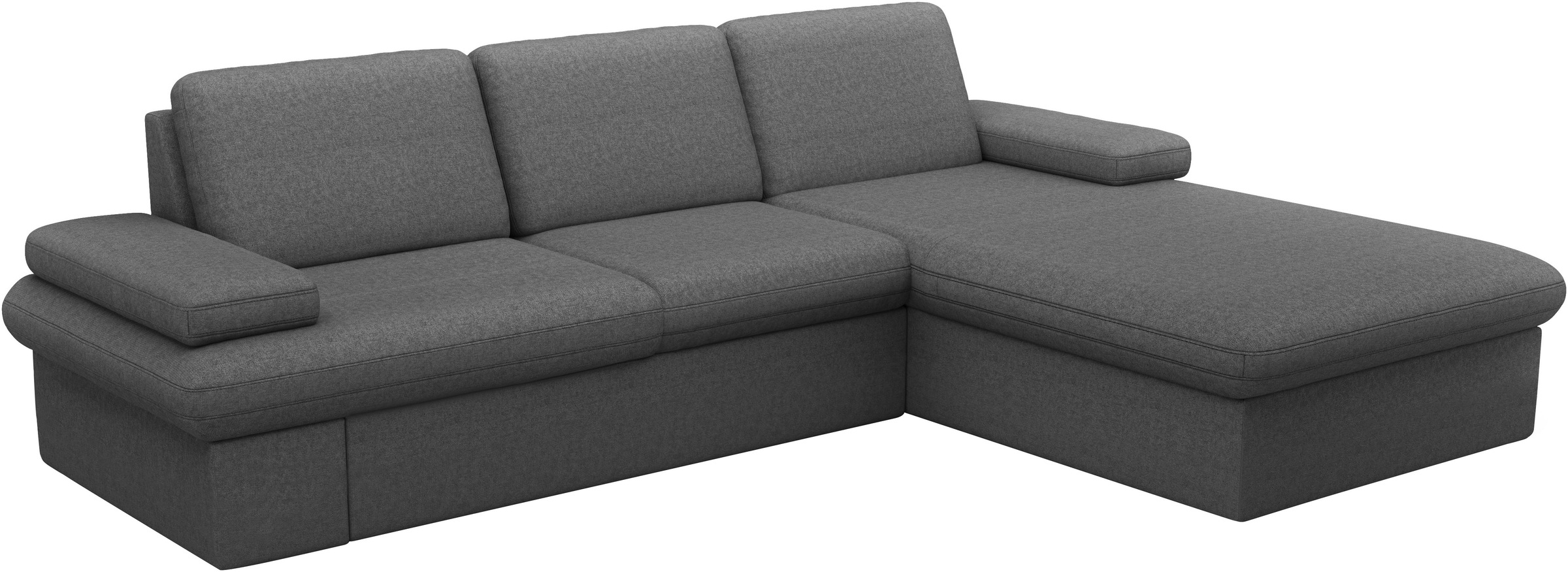 sit&more Ecksofa »Moreno«, mit Armteilverstellung,wahlweise mit Bettfunktion