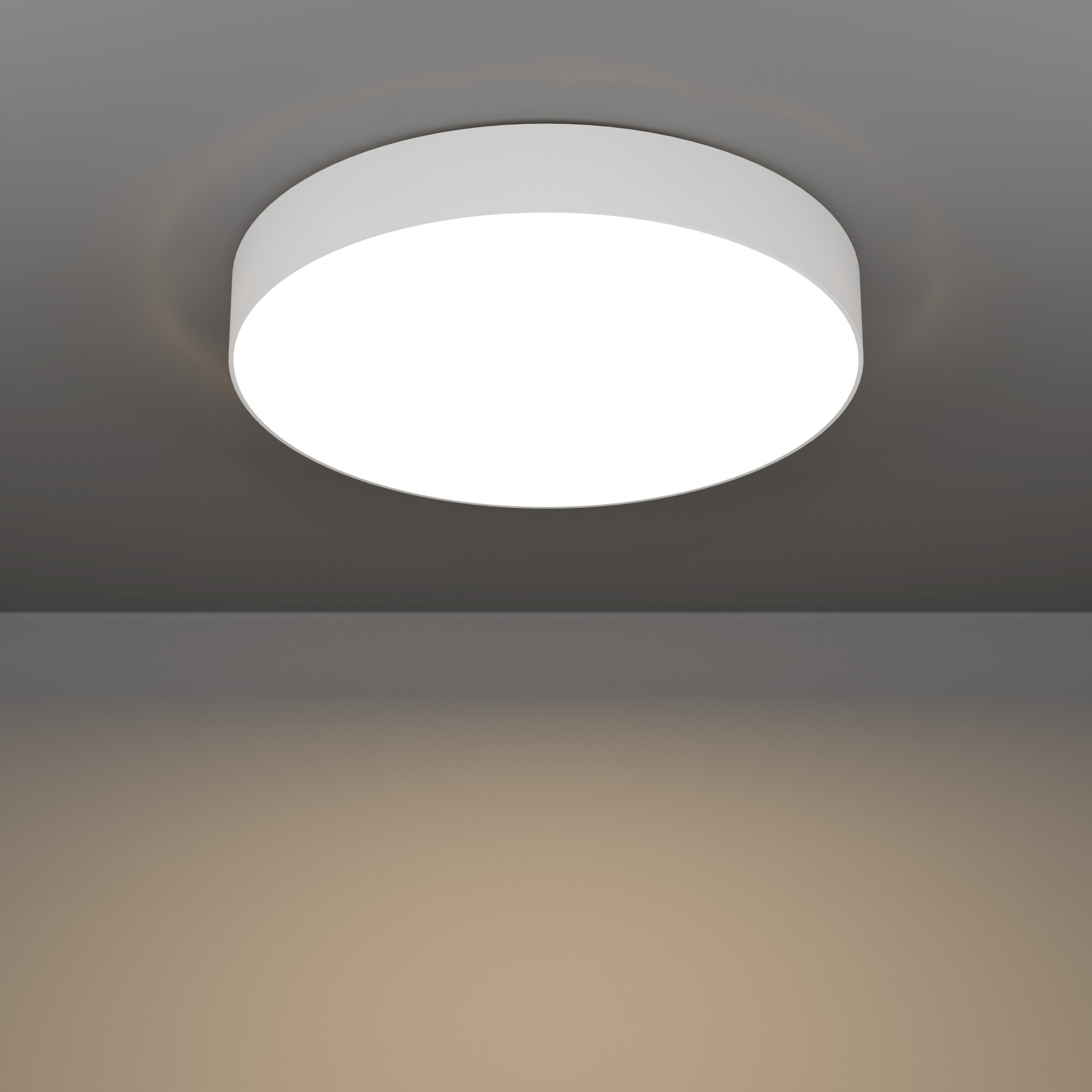 EGLO Deckenleuchte »GALLIZZI-Z Deckenlampe - Kunststoff - LED - 26W - IP20« LED-Modul 1 Stk. Kaltweiß | Neutralweiß | RGB | Warmweiß Wohzimmerlampe, Esszimmerlampe, Flur, Schlafzimmer, H7 x Ø49 cm