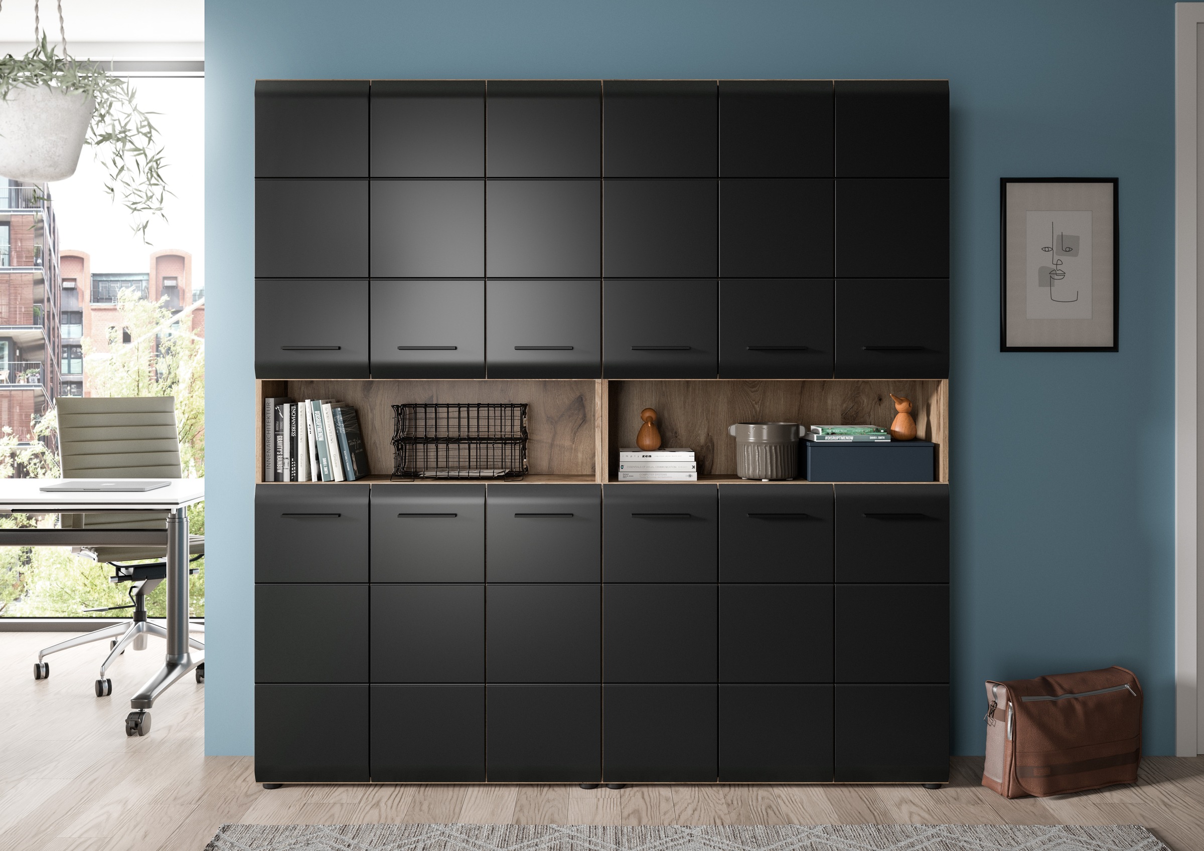 INOSIGN Badezimmer-Set Set, 2 Stk. tlg. Florenz, Badkombination 2-tlg. Arti günstig online kaufen
